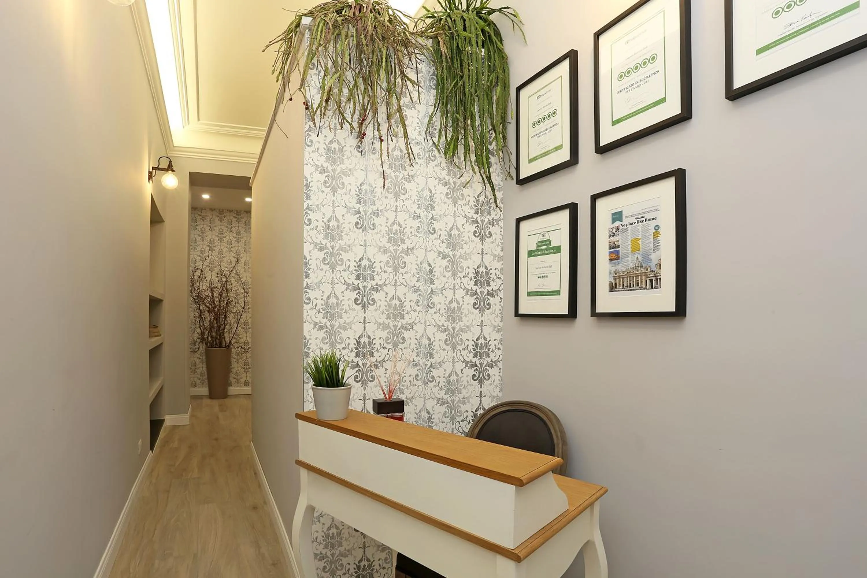 Lobby or reception in Capricci Romani