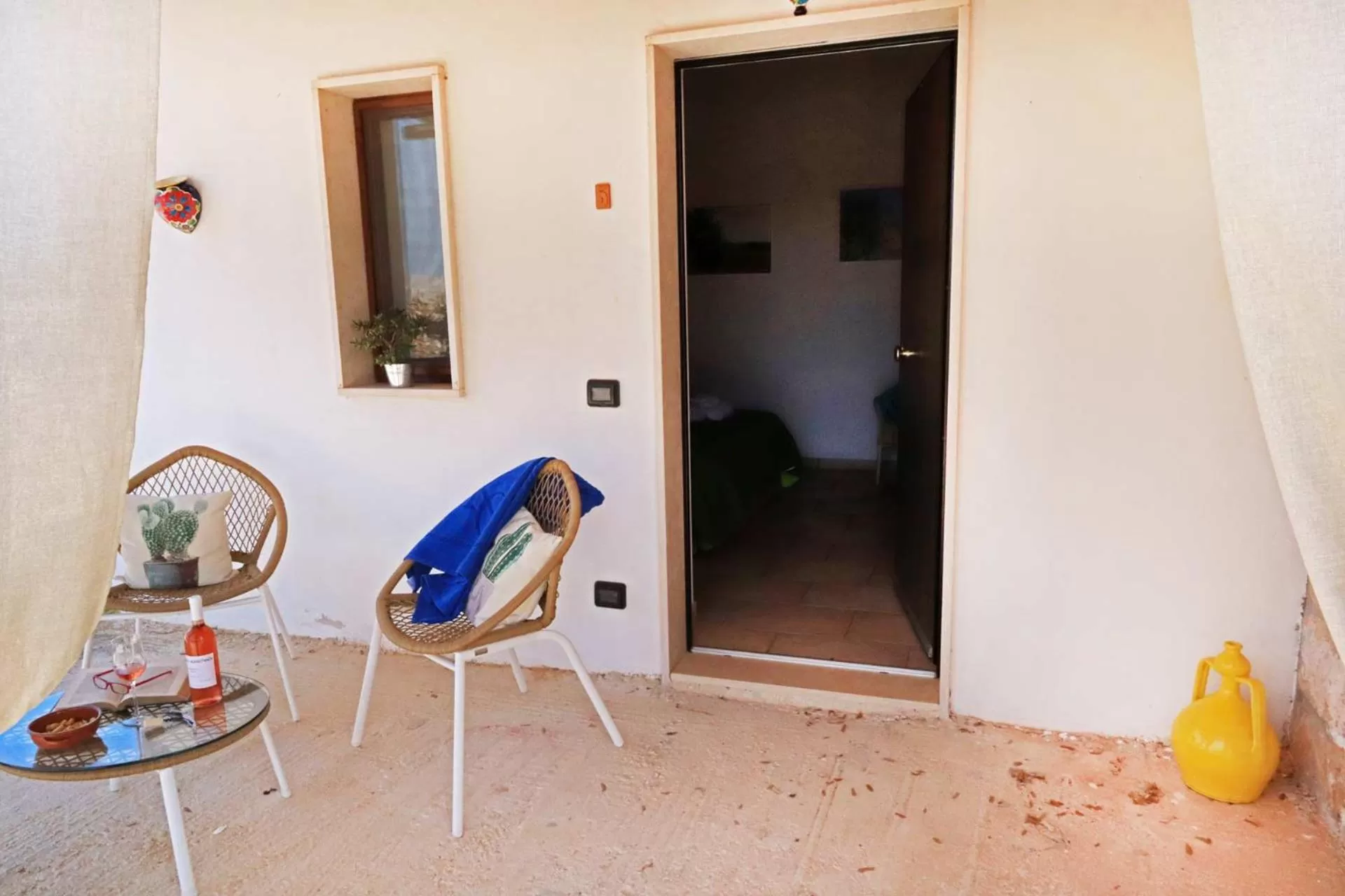 Patio in Agriturismo Masseria Alberotanza