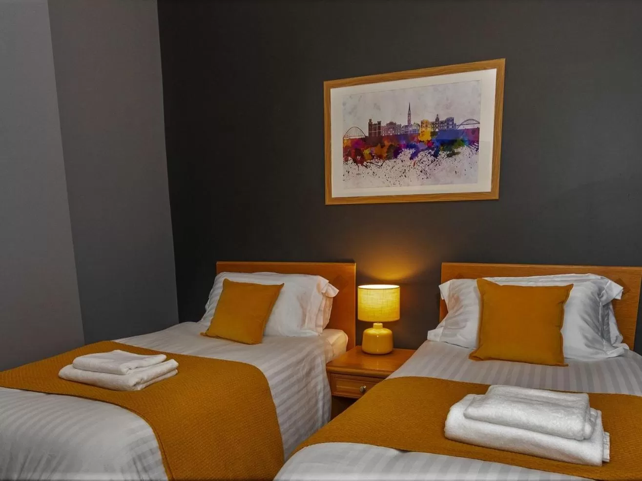 Bedroom in The Punch Bowl