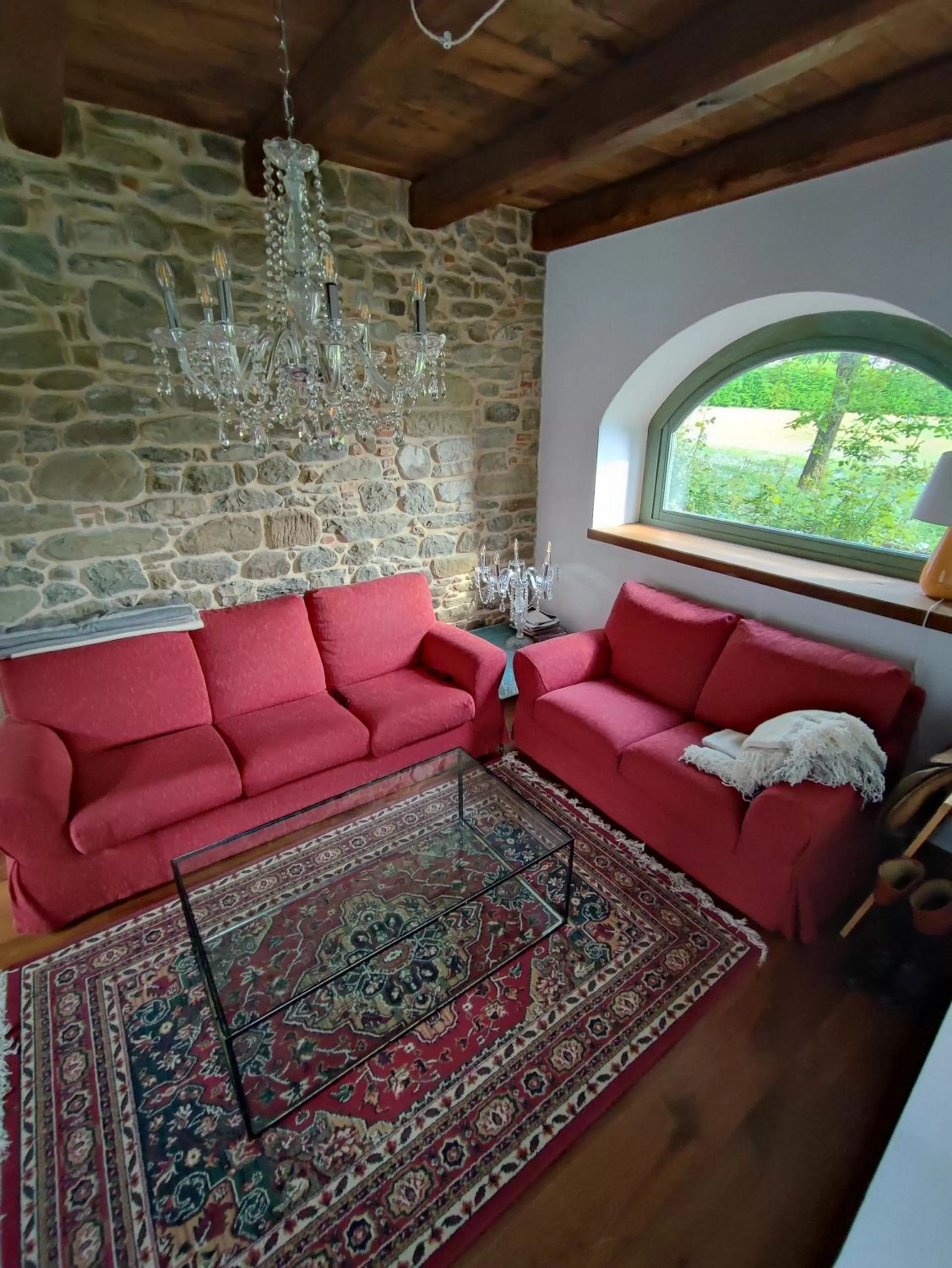 Seating Area in Villa Giulia Fashion B&B