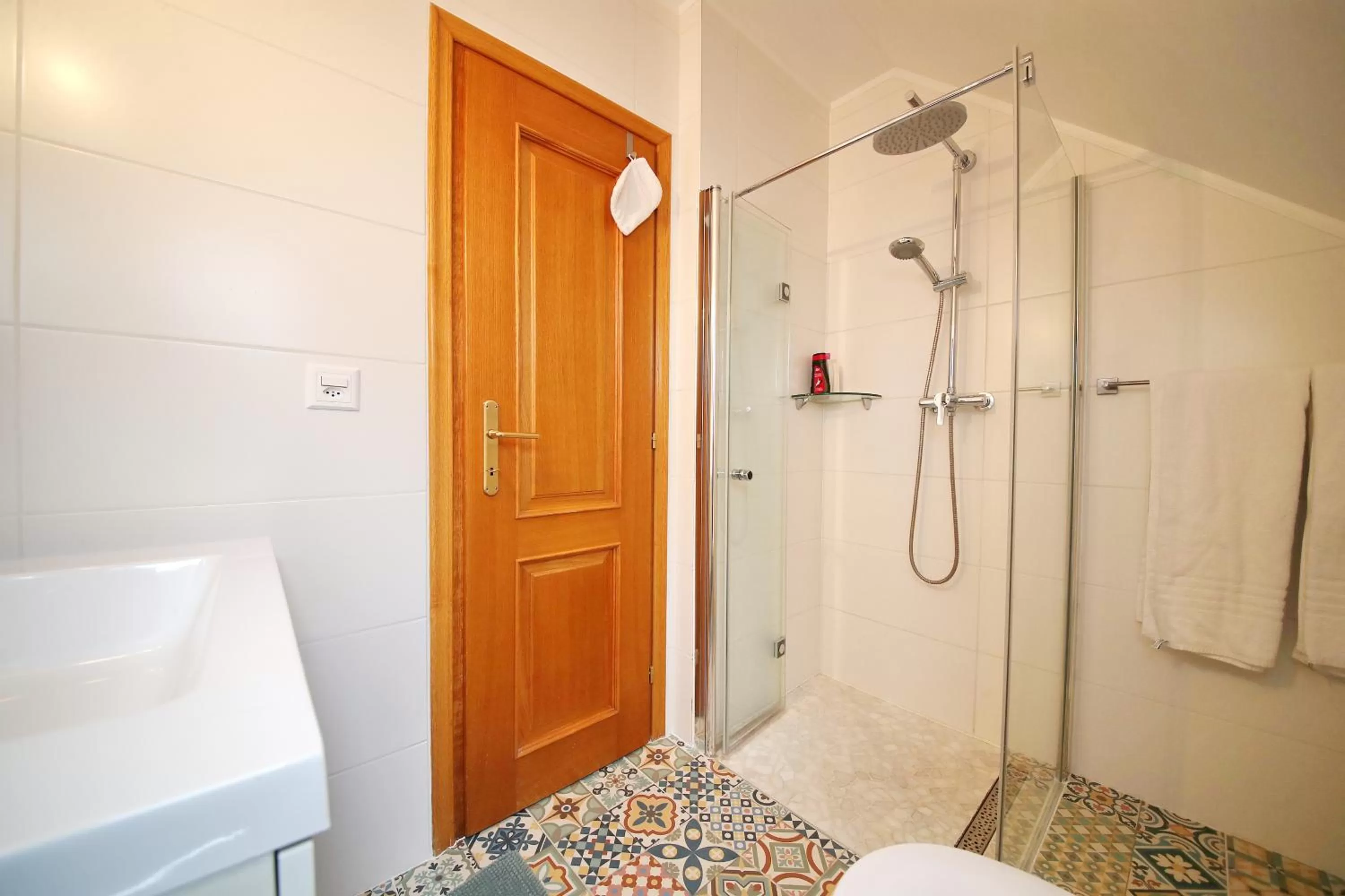 Bathroom in B&B Corseaux Beach & Riviera Beach