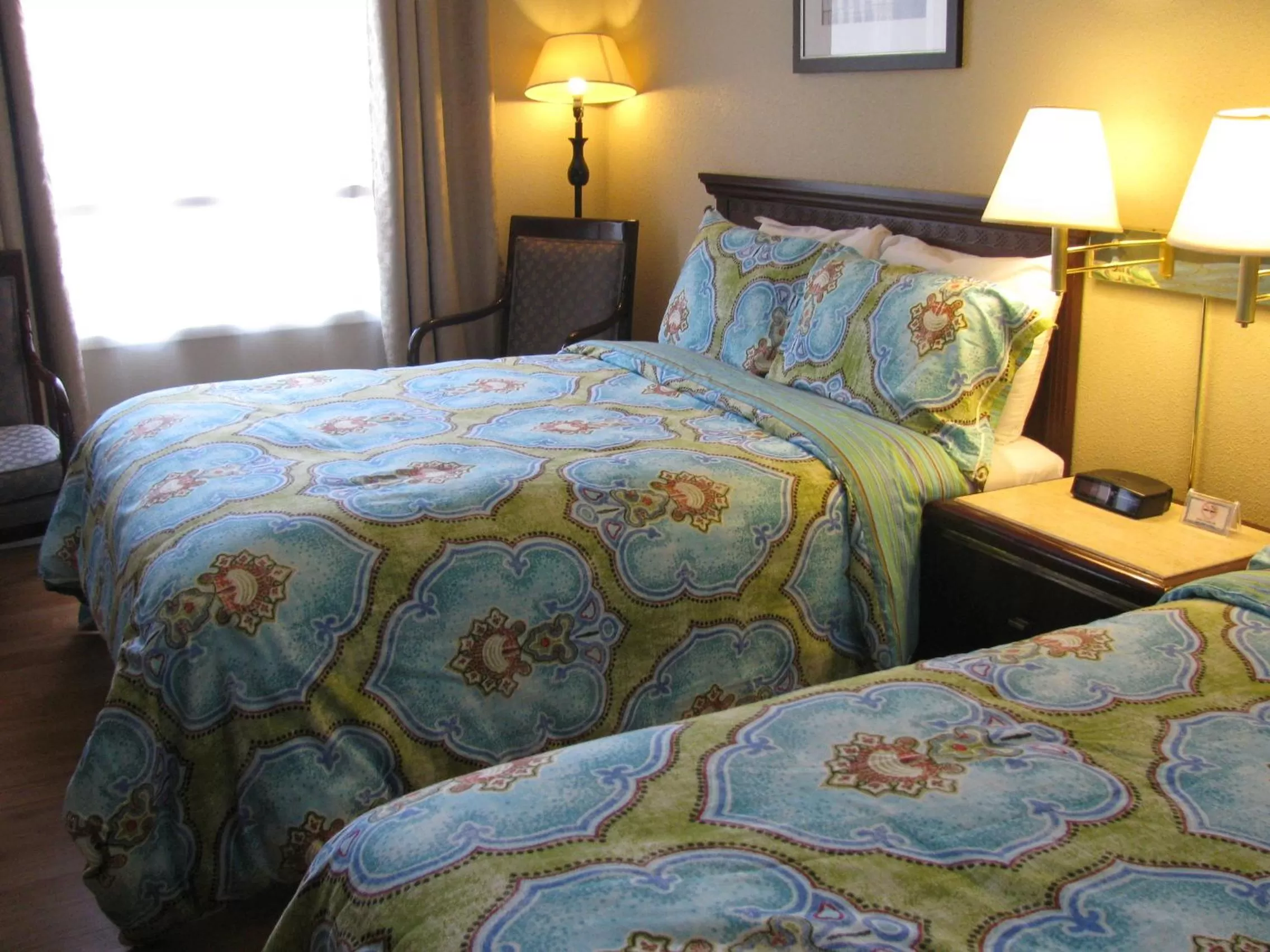 Double Room with Two Double Beds in Motel de l'Outlet