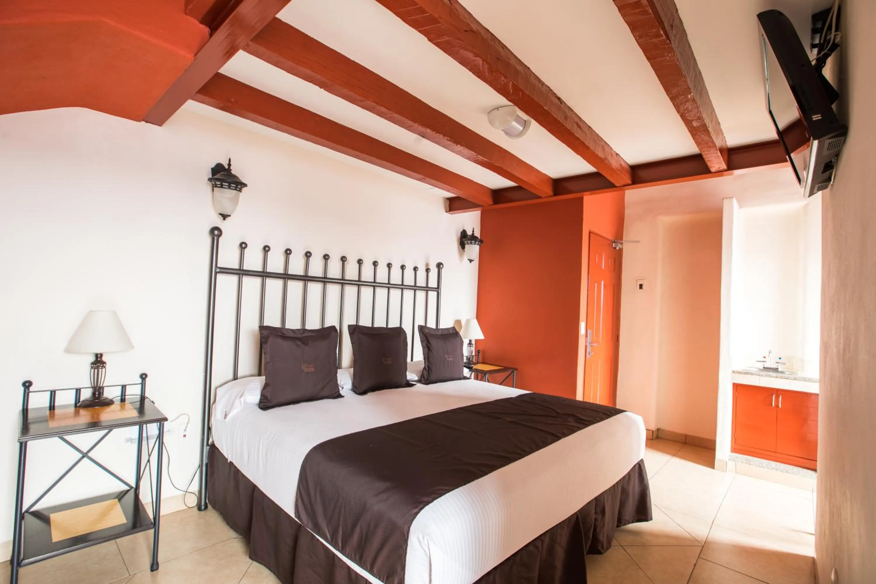 Bed in Hotel Santa Regina