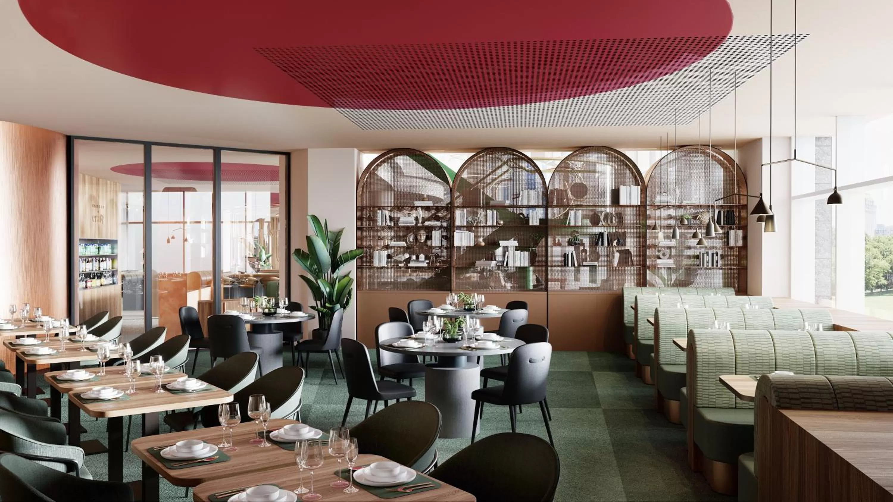 Restaurant/places to eat in Crowne Plaza Brussels Airport by IHG