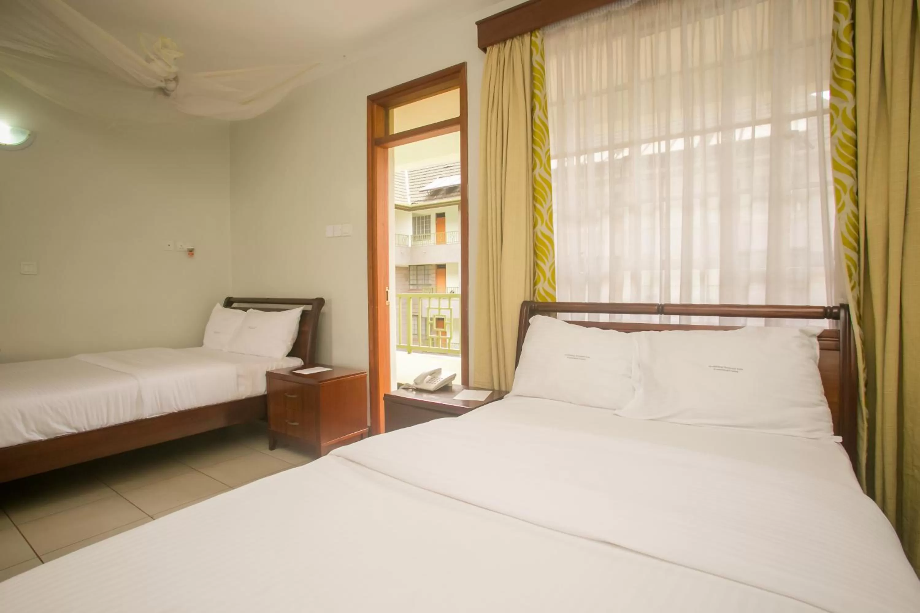 Bed in Desmond Tutu Conference Centre