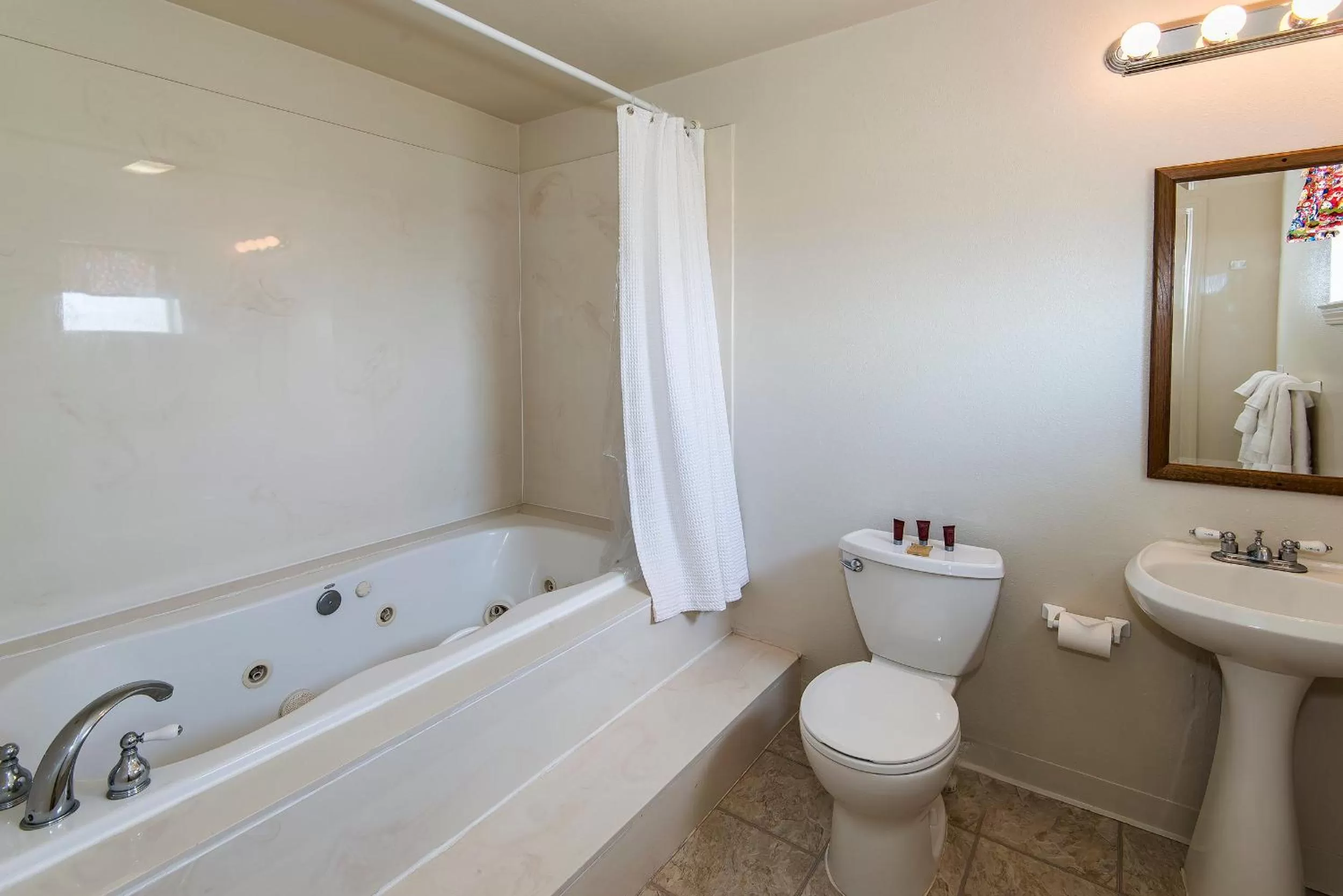 Bathroom in Virginia City Inn