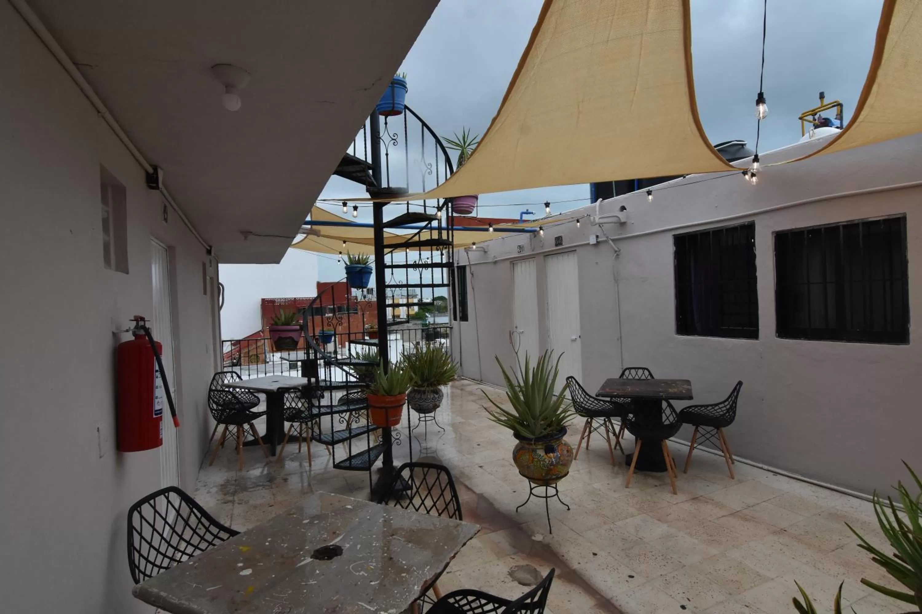 Balcony/Terrace in Hotel Colonial San Carlos