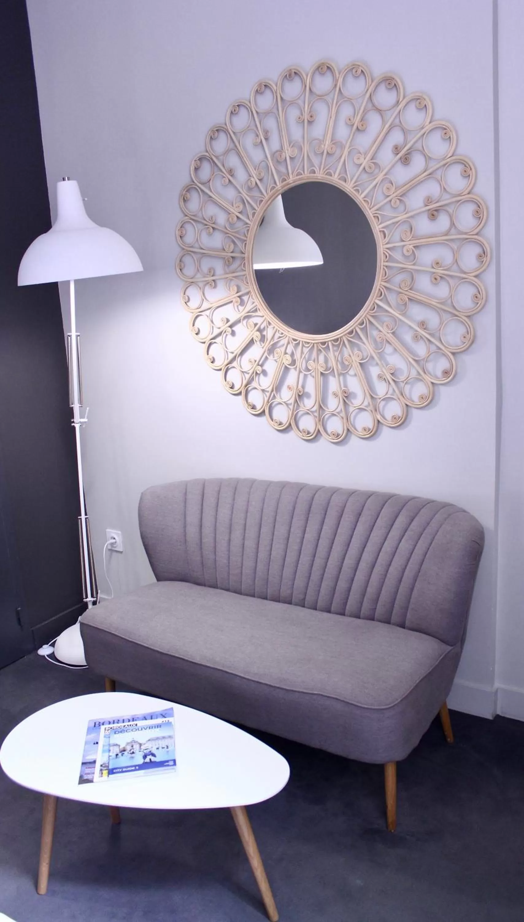 Seating area in Hôtel de Tourny - Boutique Hôtel Bordeaux Centre