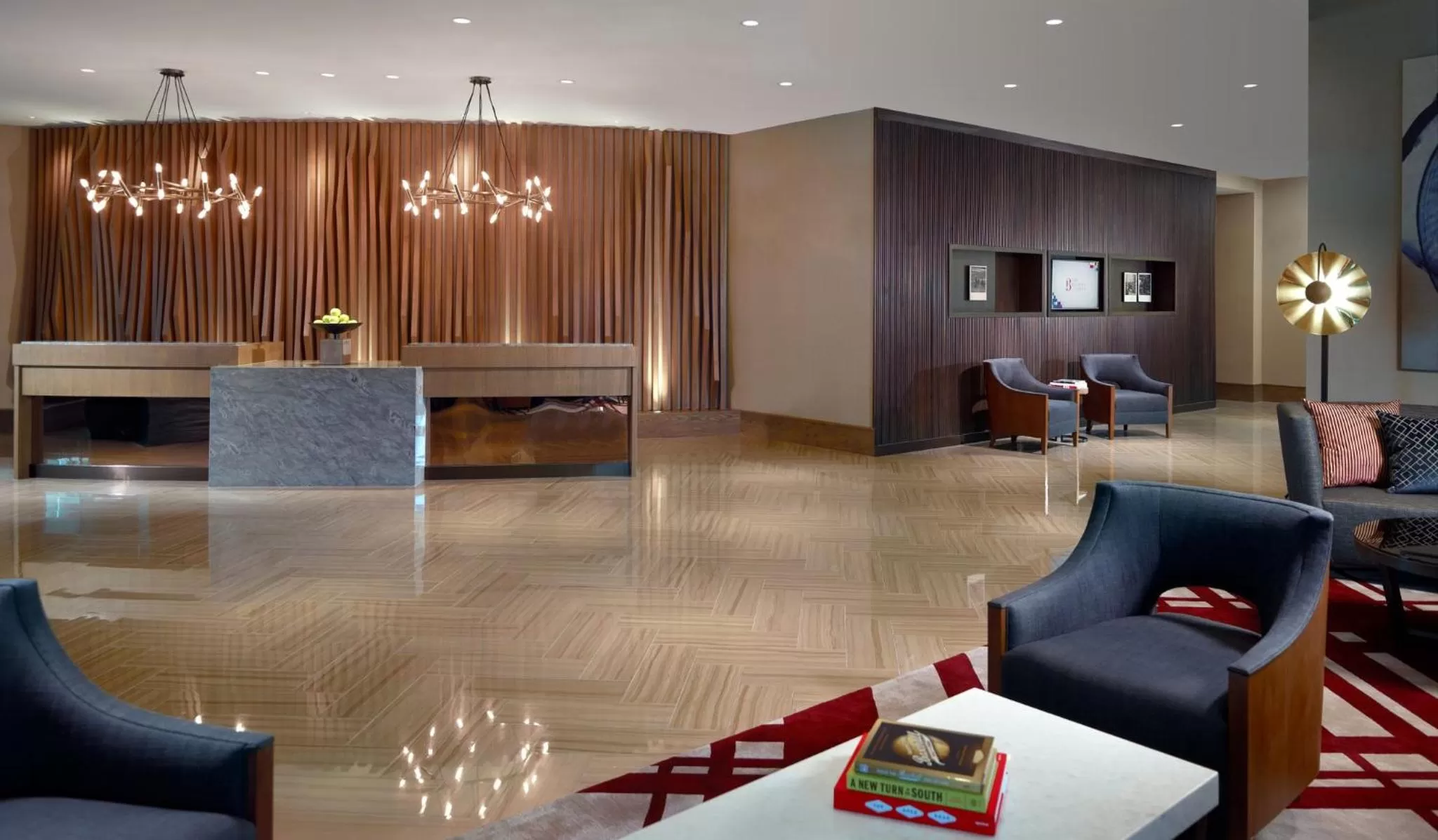 Lobby or reception in Omni Hotel at the Battery Atlanta