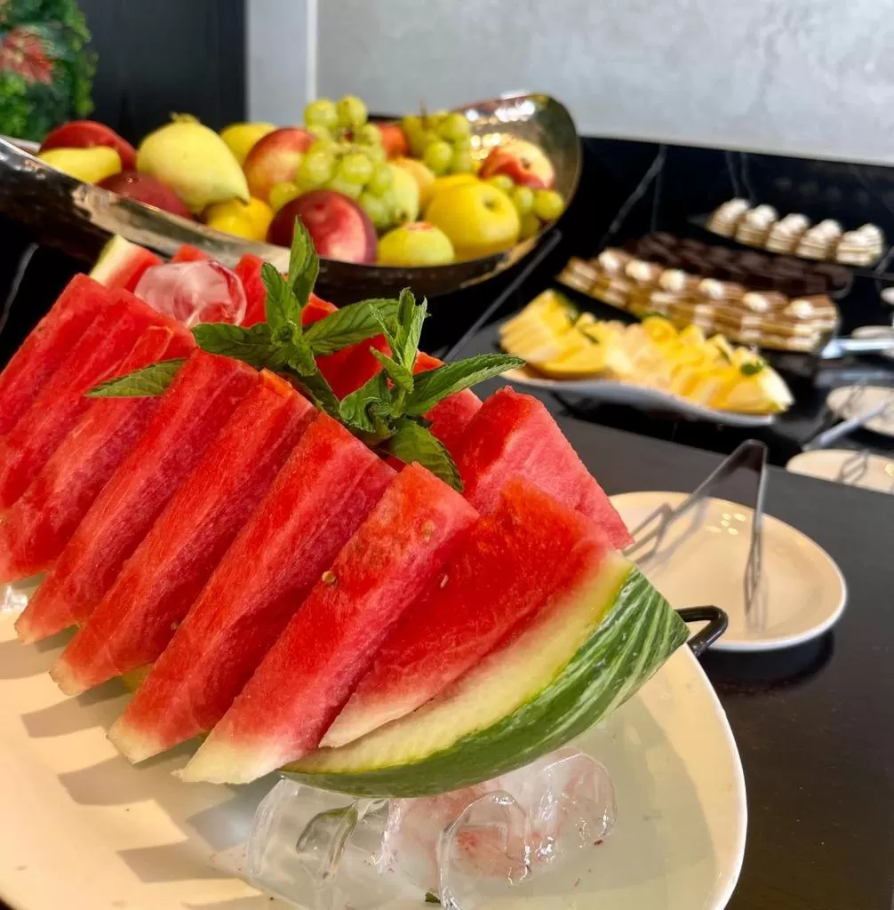 Food in Caesar Hotel Ramallah