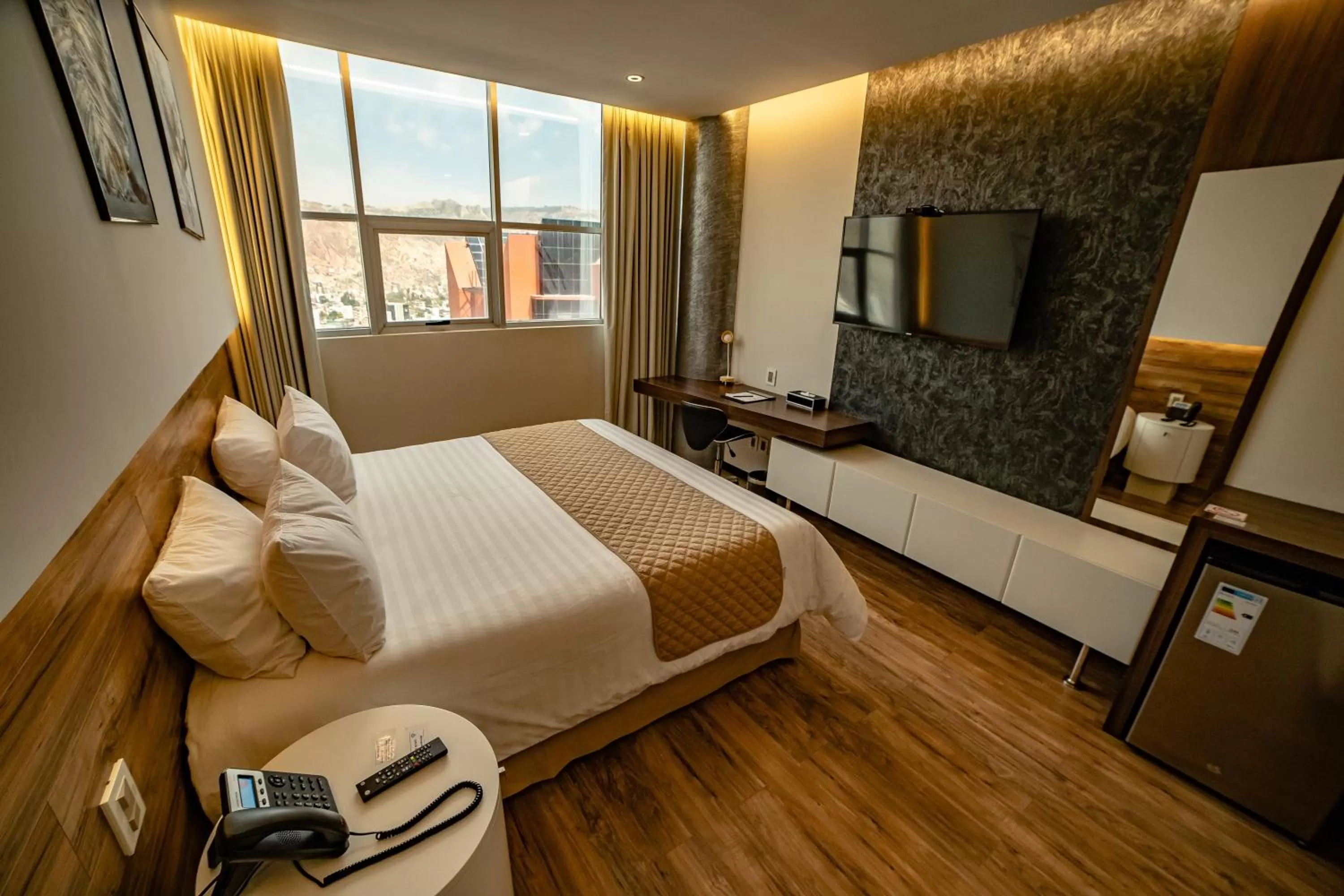 Bedroom, Bed in Hotel La Peonía