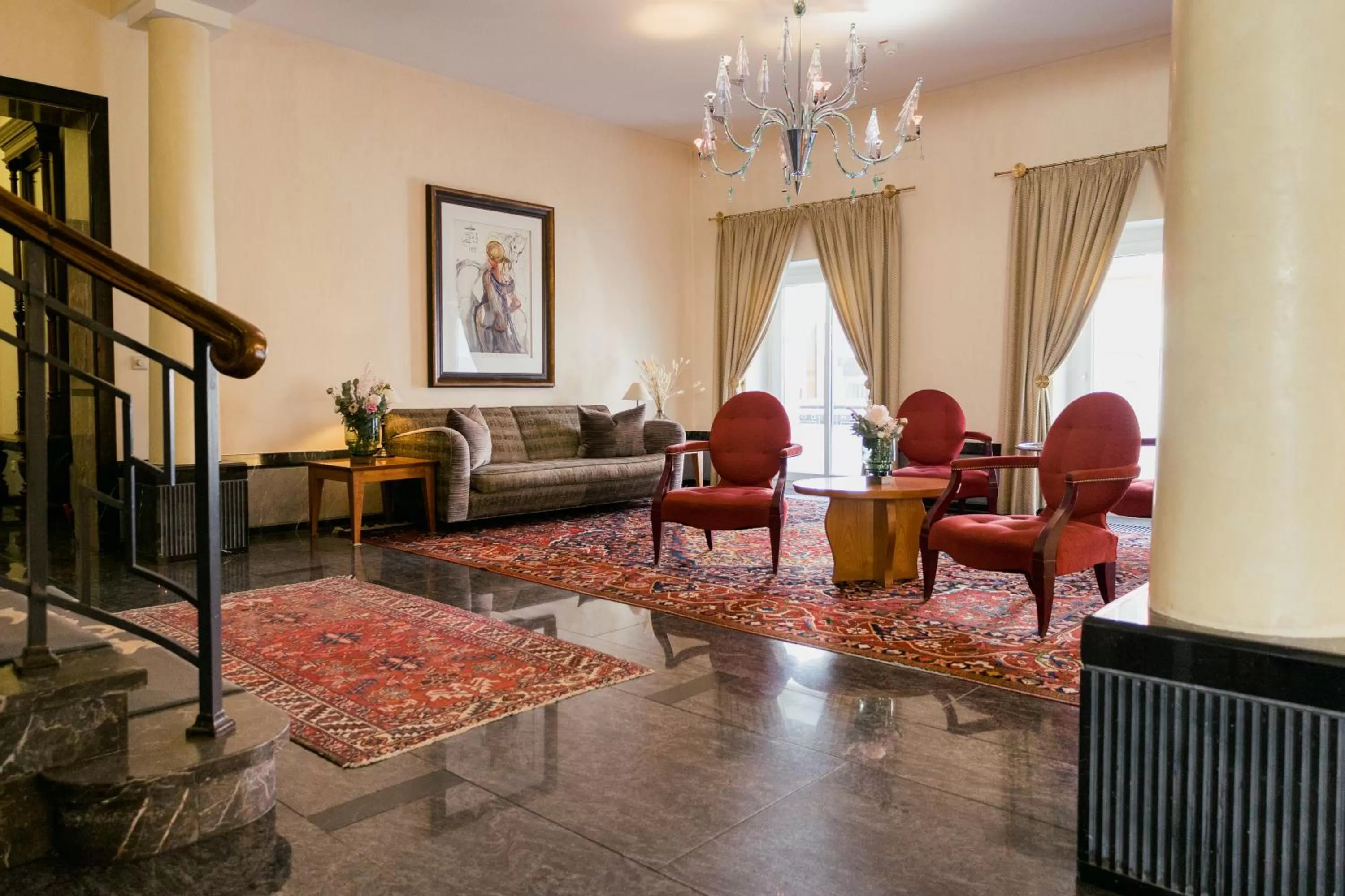 Lobby or reception in DOM Hotel LIMBURG