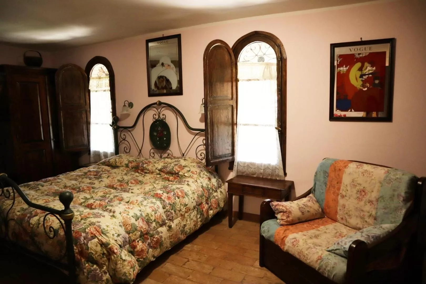 Bed in Casal d'Upupa