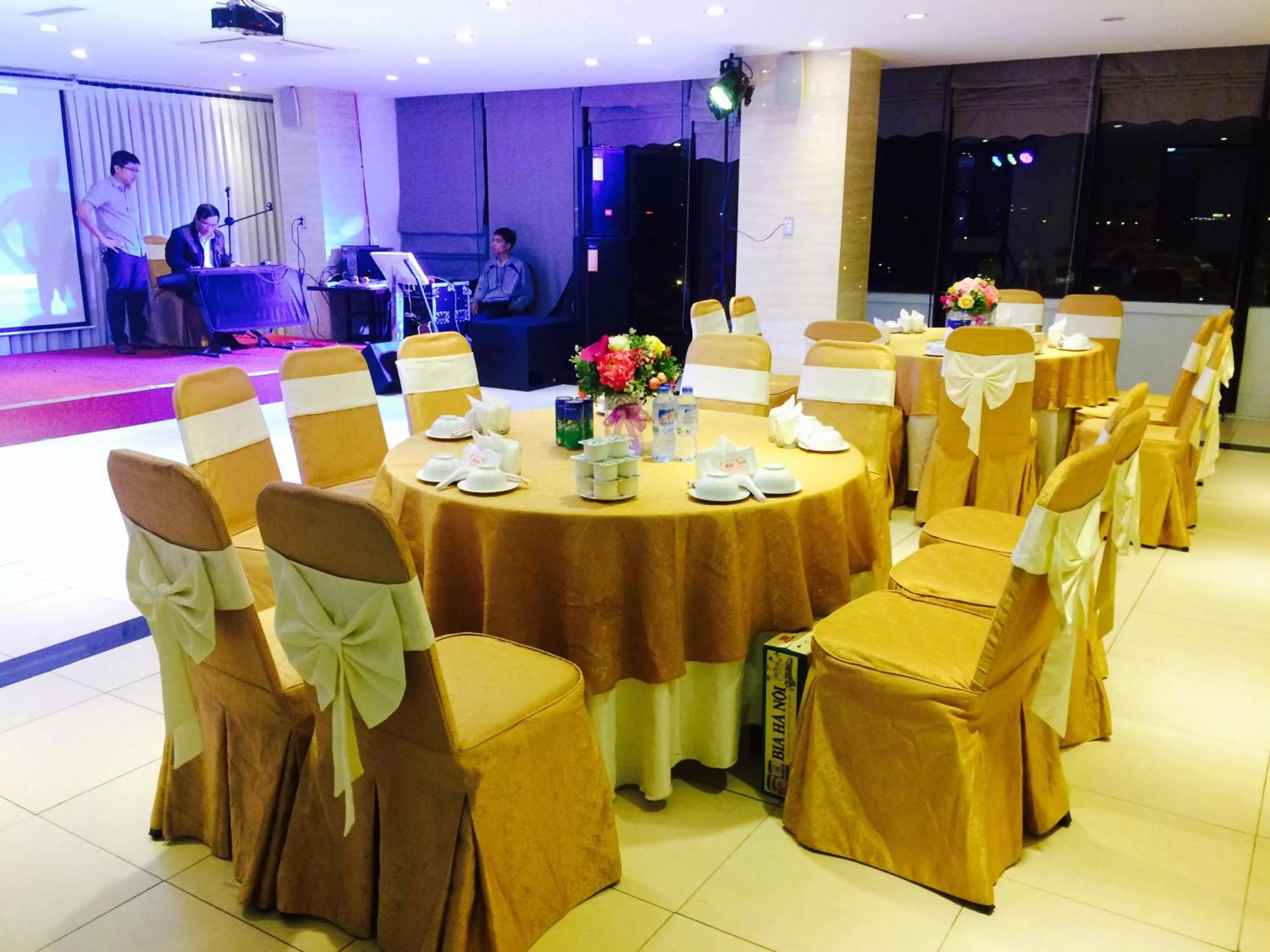 Breakfast in Golden Quang Tri Hotel