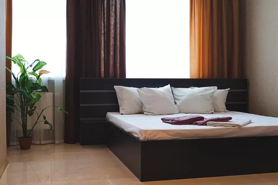 Bed in Hotel 8th Mile