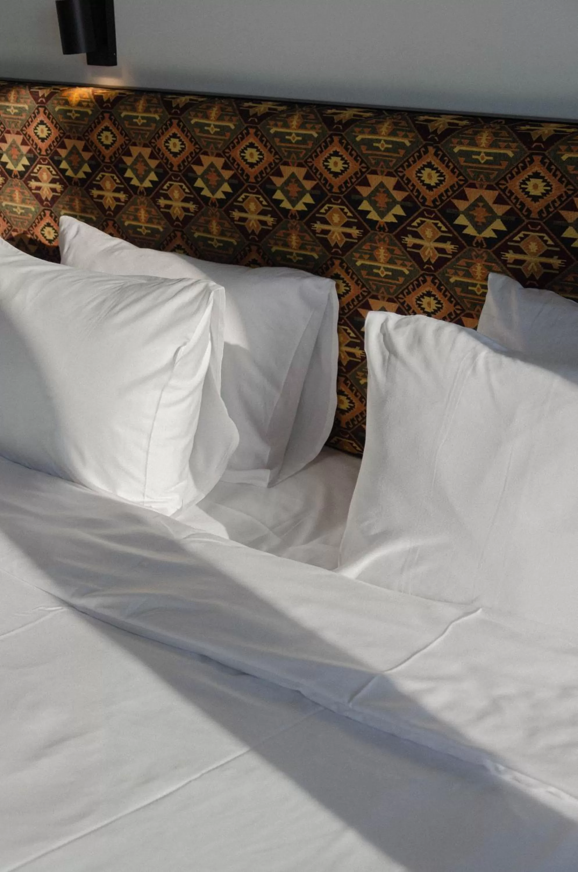 Bed in Kartuli Hotel