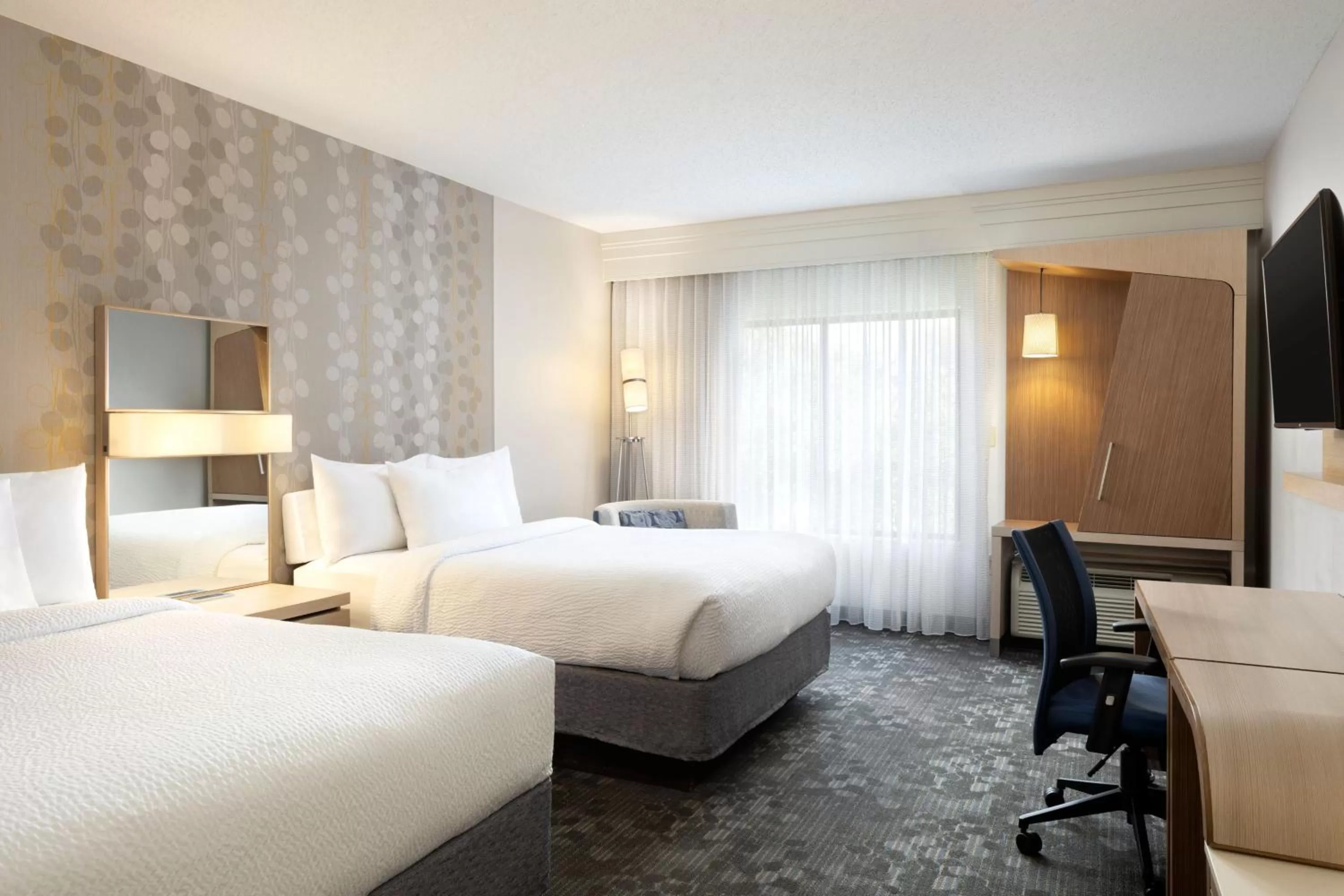 Photo of the whole room, Bed in Courtyard by Marriott- Austin Round Rock