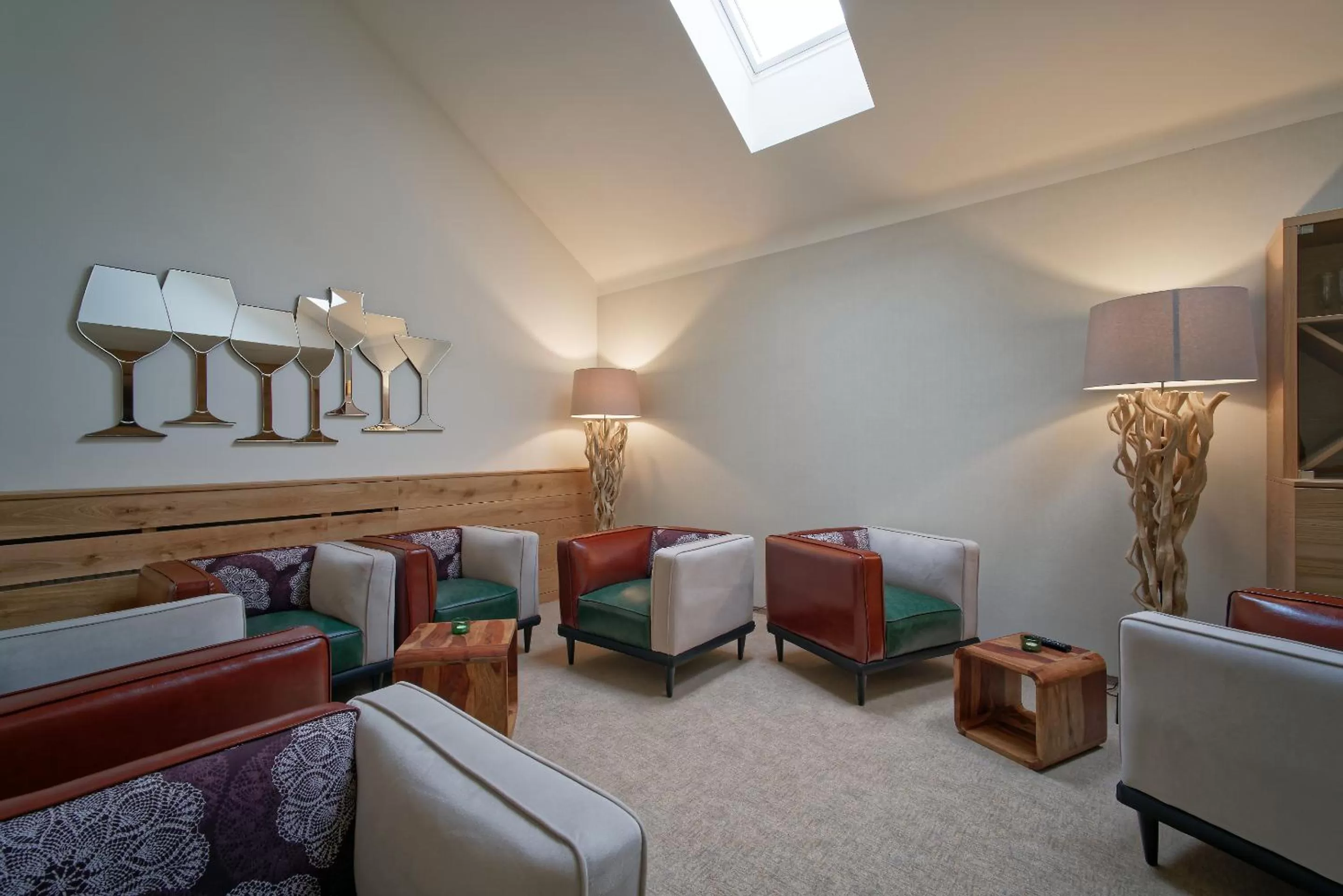 Lounge or bar in Pension Laa Natura