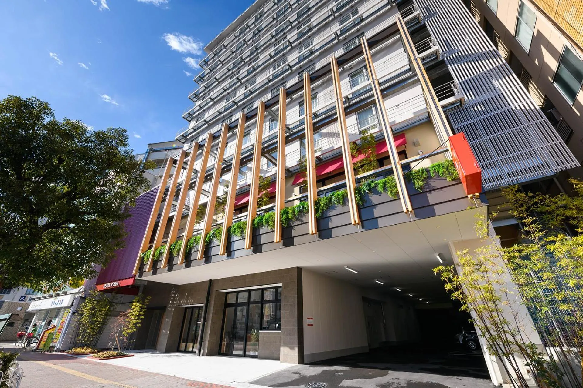 Property building in Hotel Sobial Namba Daikokucho
