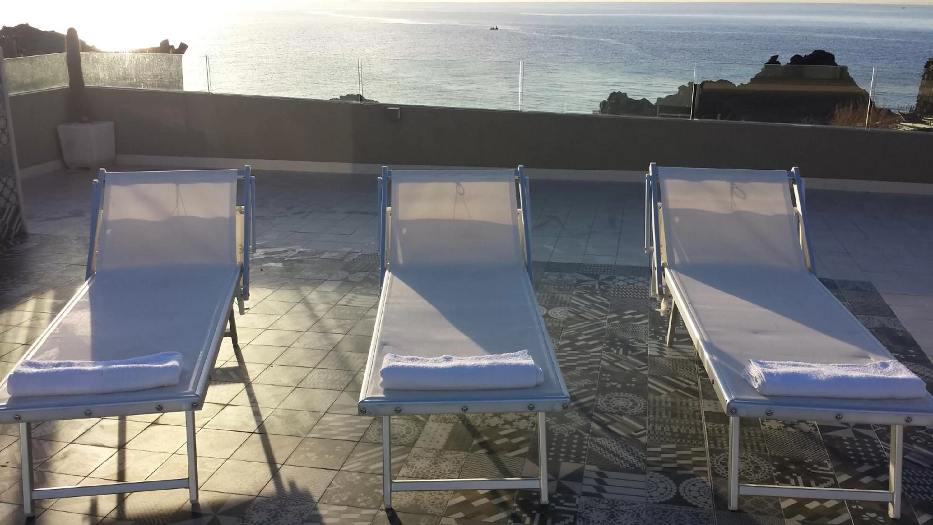 Balcony/Terrace in Zeus Hotel - Aparthotel - Meeting & Congress