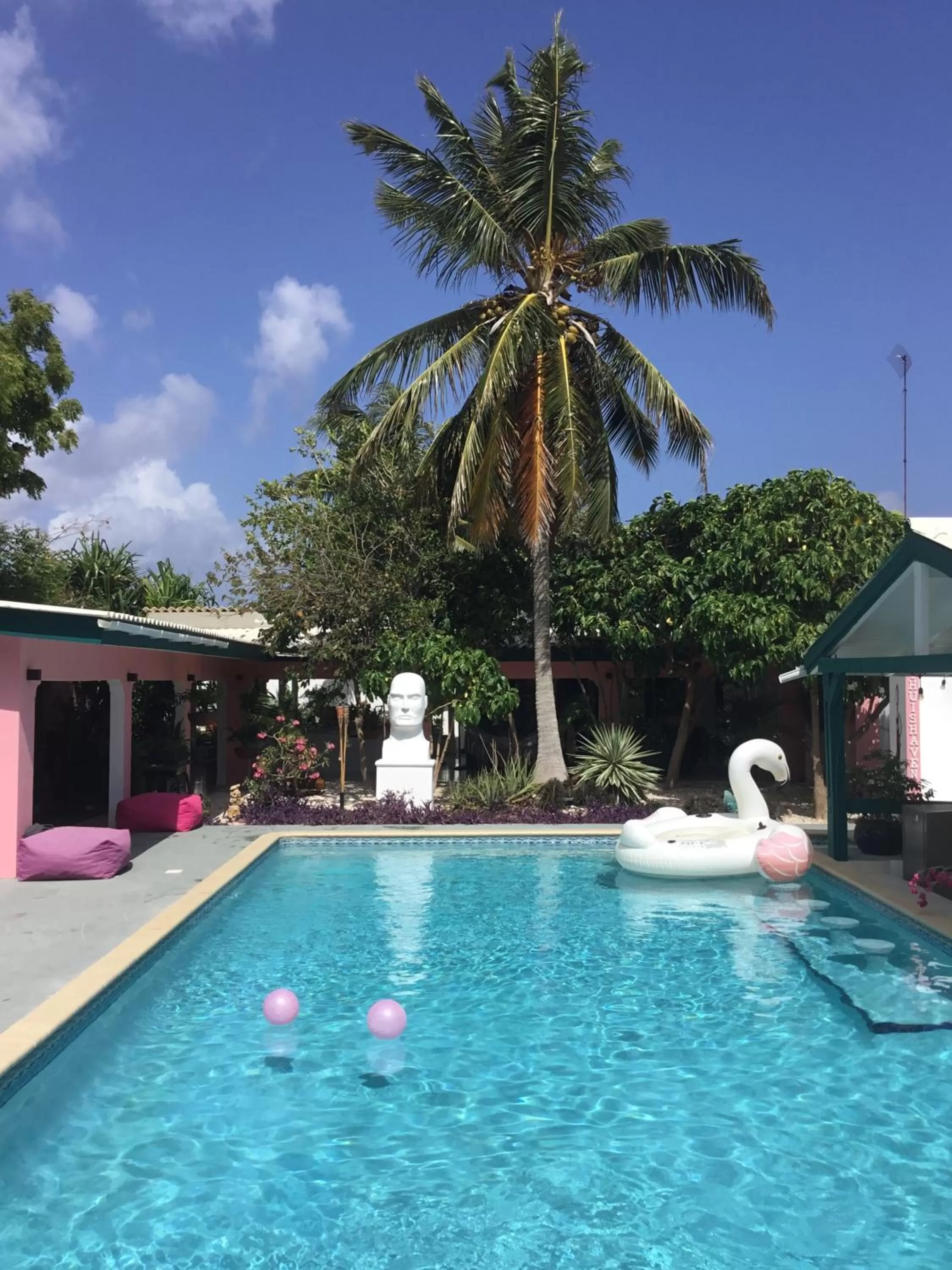 Swimming Pool in THUISHAVEN boutique mini-resort - fantastic garden and large pool - adults only