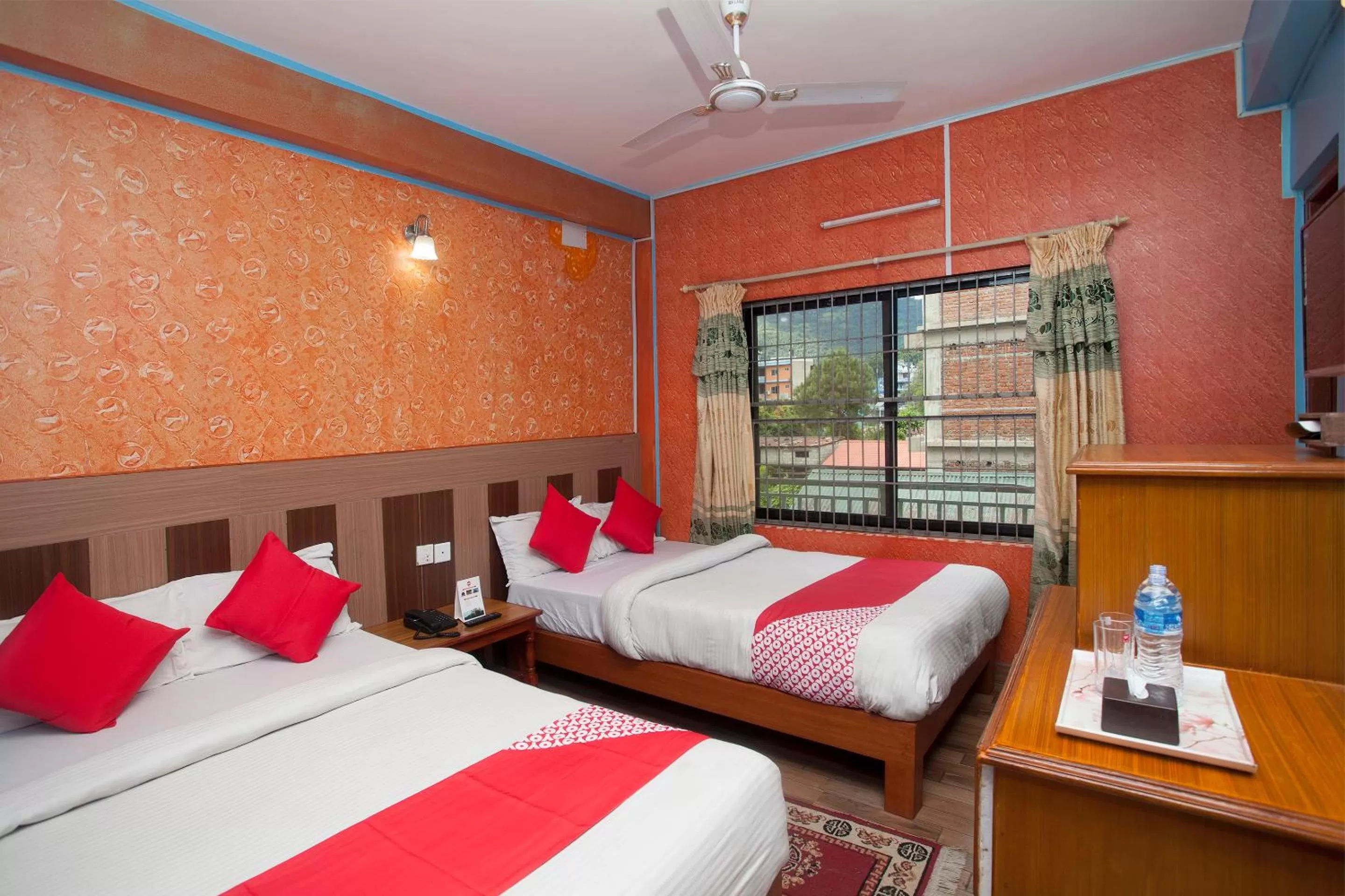 Bed in Hotel Middle Point Pvt Ltd