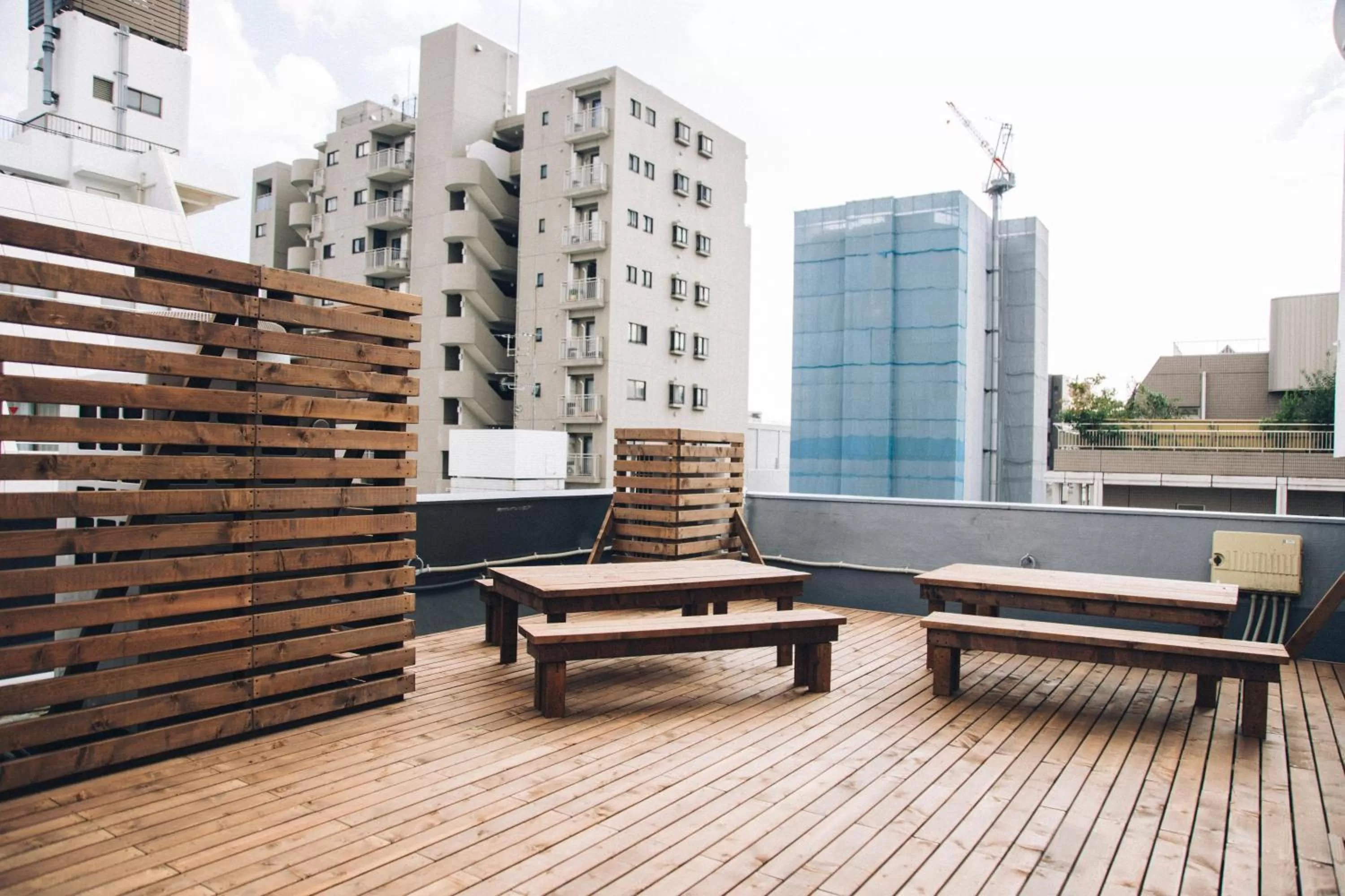 Balcony/Terrace in Nui. HOSTEL & BAR LOUNGE