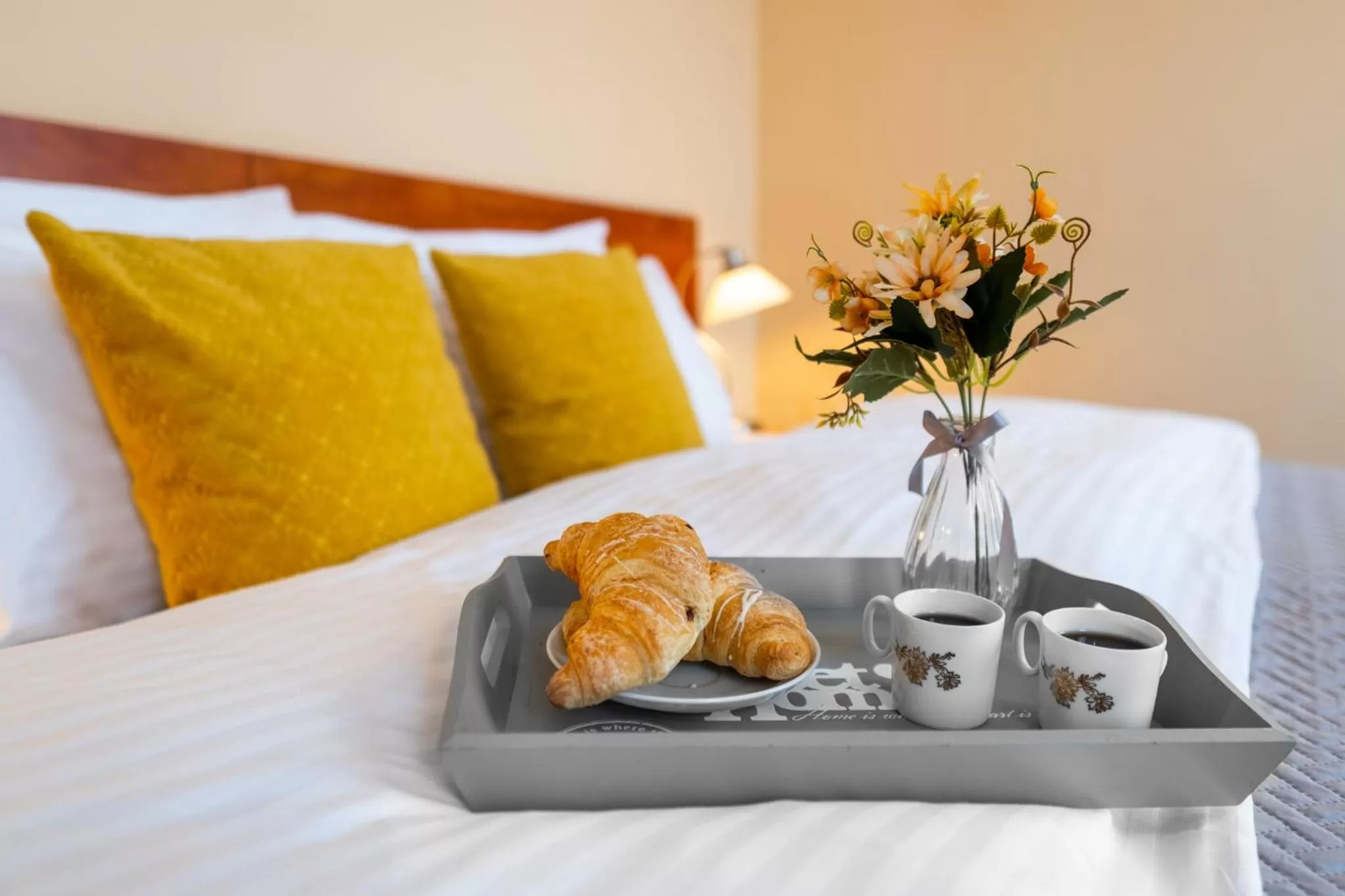 Bed in Hotel U Vlašského Dvora