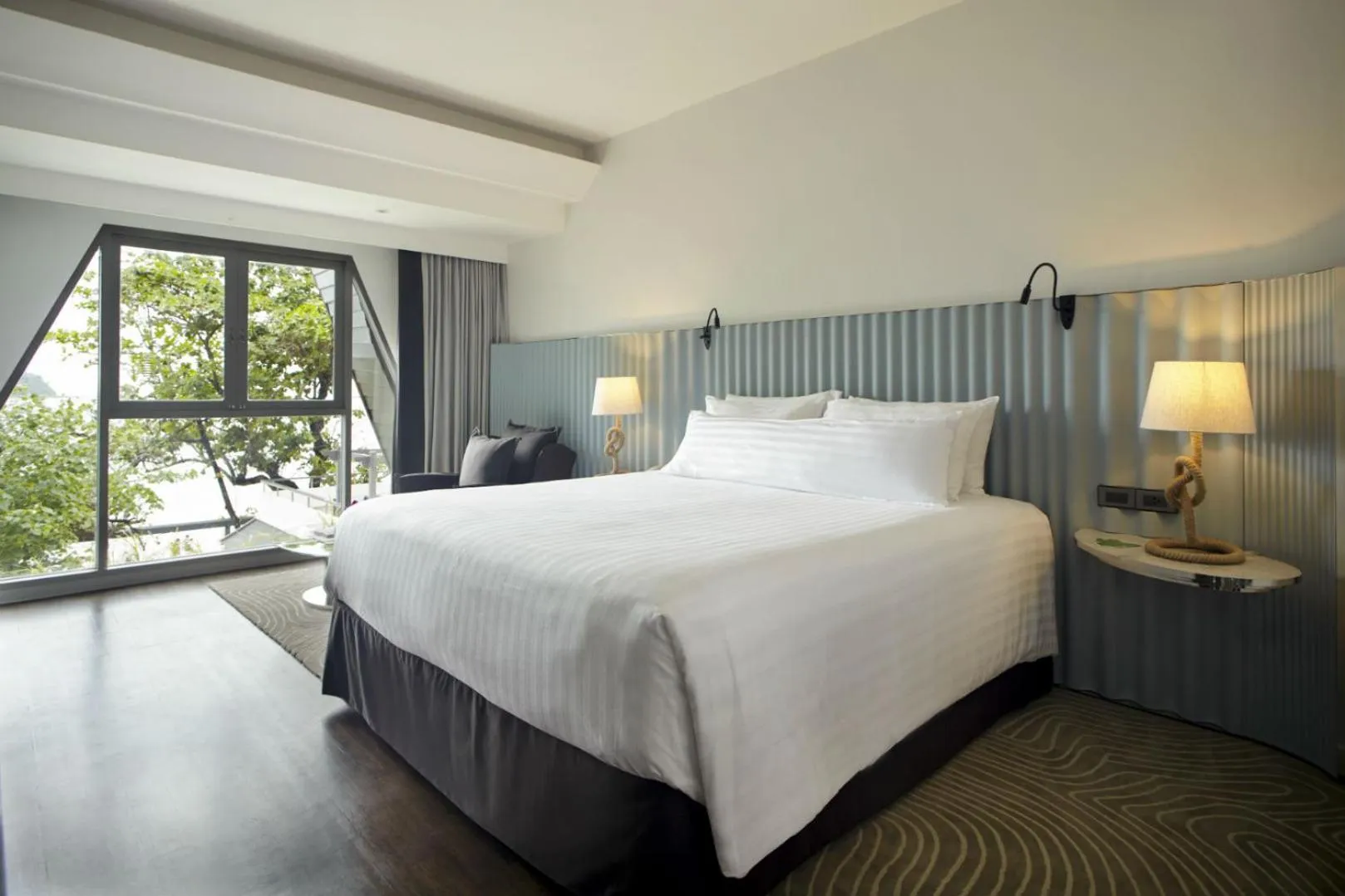 Bed in The Boathouse Phuket-SHA Plus