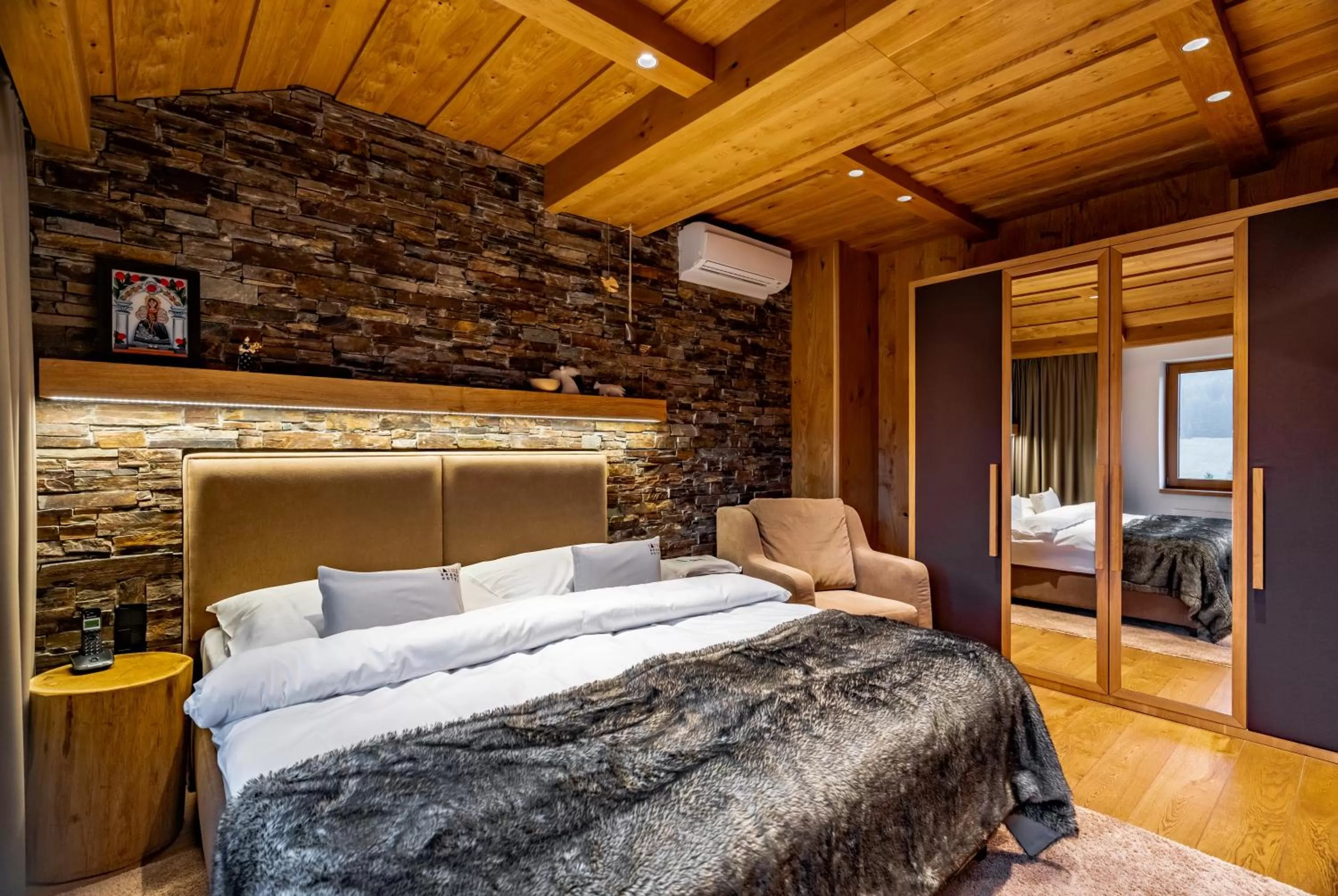 Bed in Grandhotel Tatra