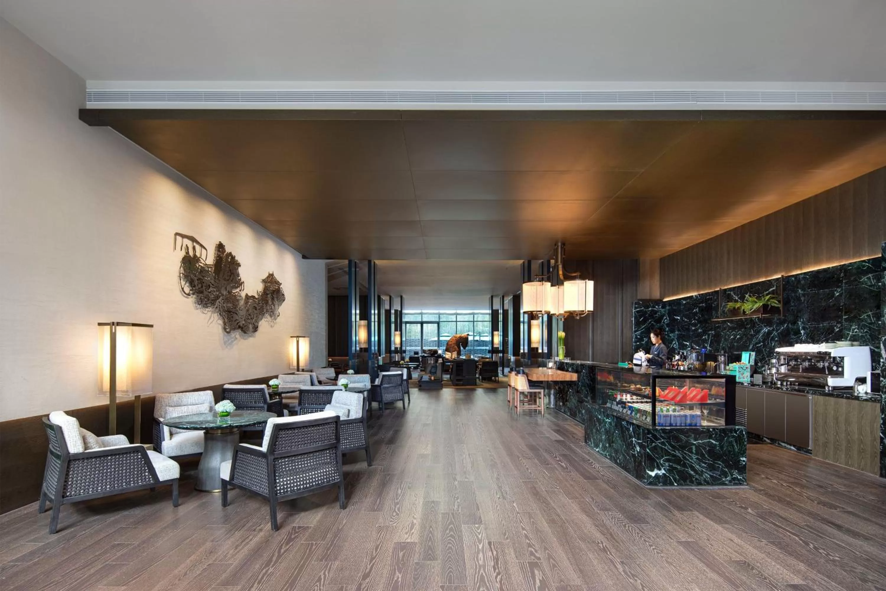 Lobby or reception in Courtyard by Marriott Luoyang