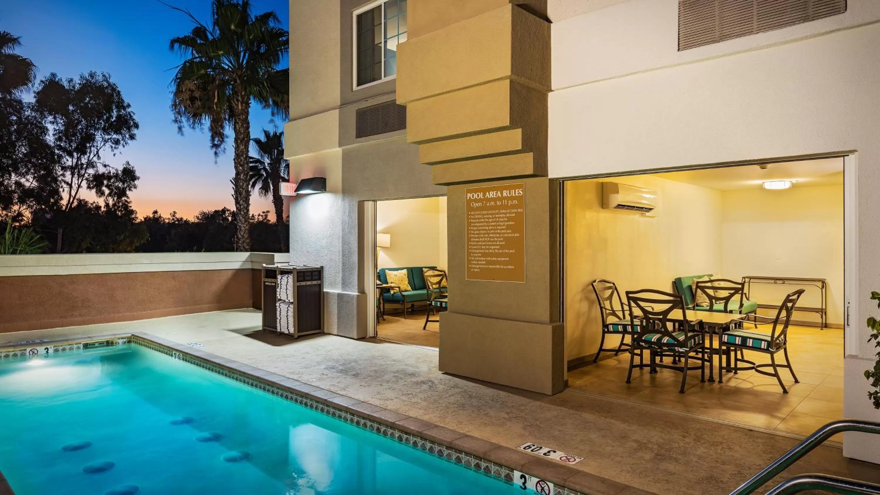 Swimming pool in Candlewood Suites Anaheim - Resort Area by IHG