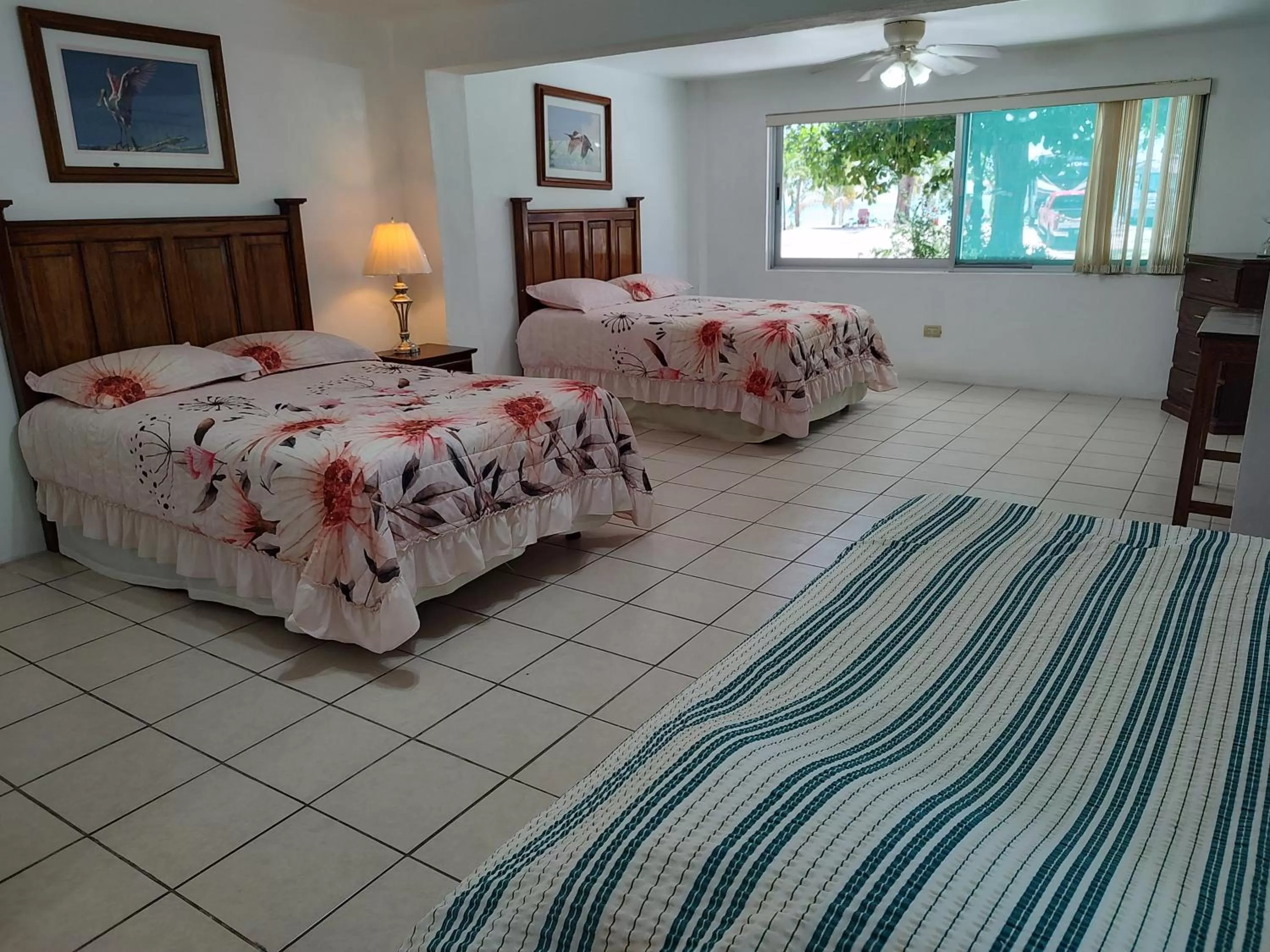 Bed in Freedom Shores "La Gringa" Hotel - Universally Designed