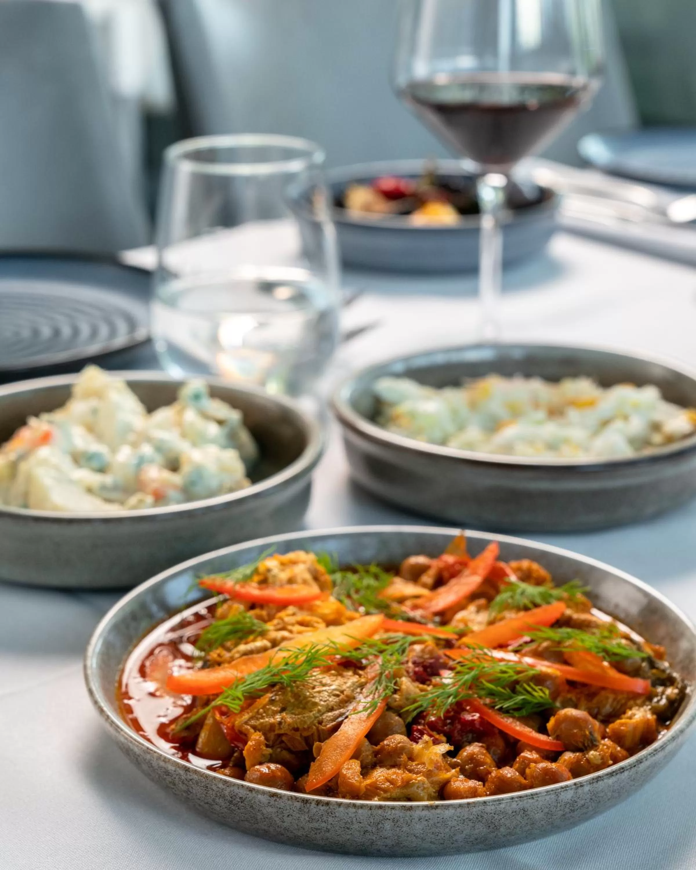 Food in The Altair Bay Harbor Hotel