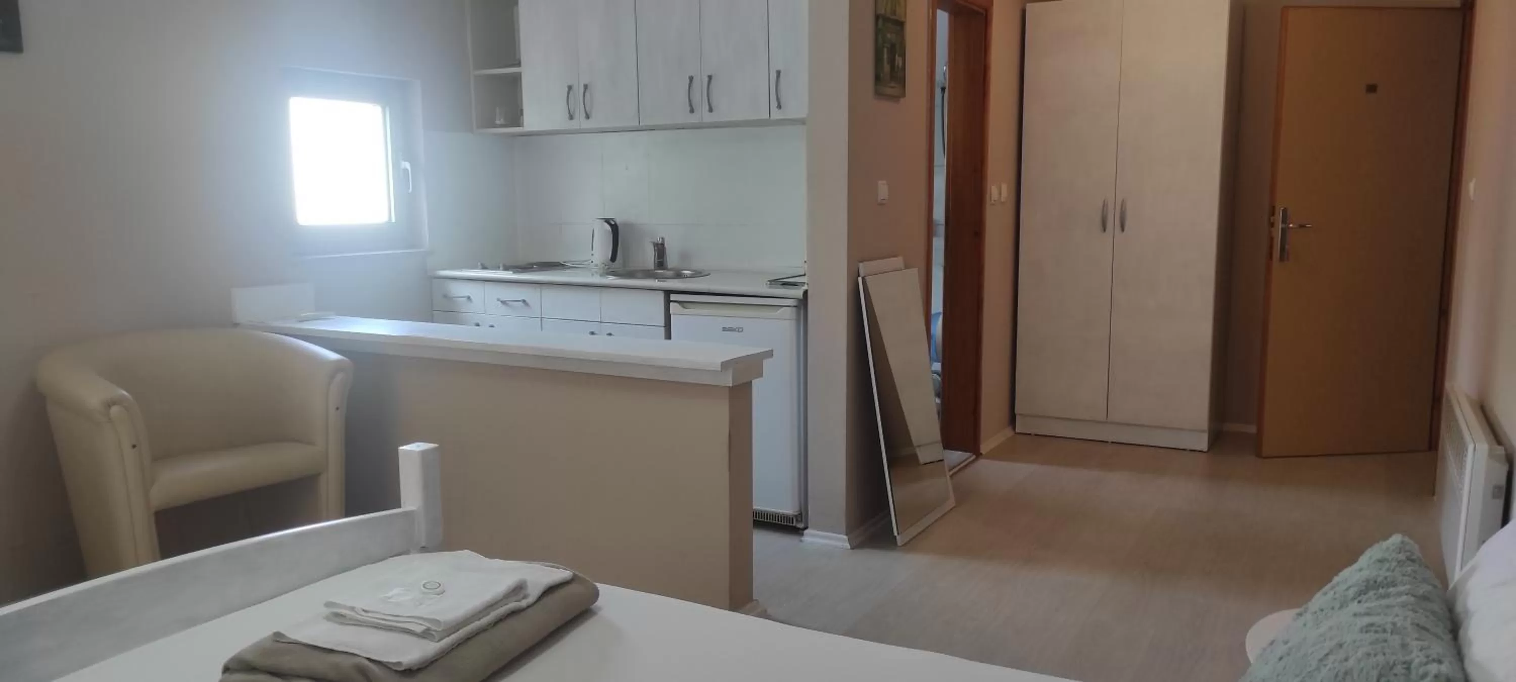 Kitchen/Kitchenette in Hotel & Rooms Lombrelle