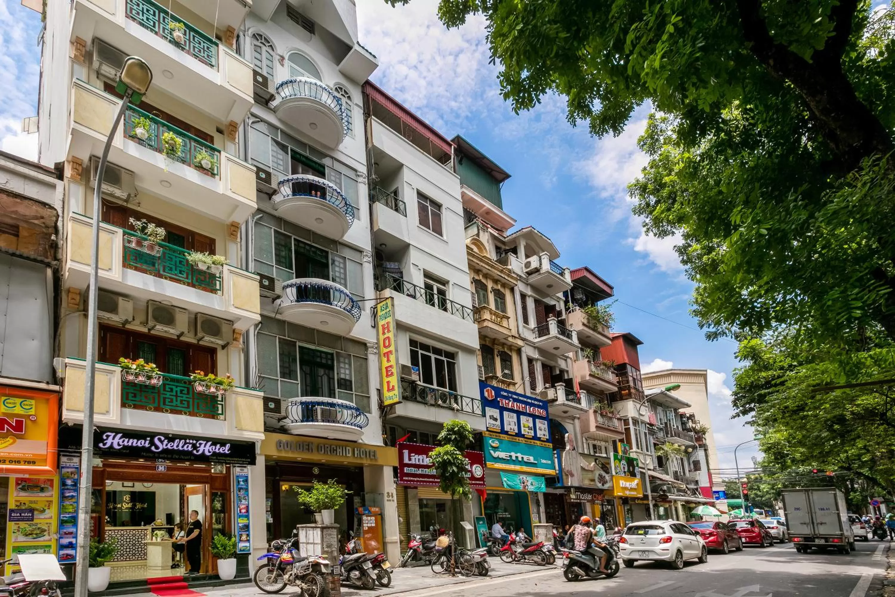 Property building in Hanoi Stella Hotel