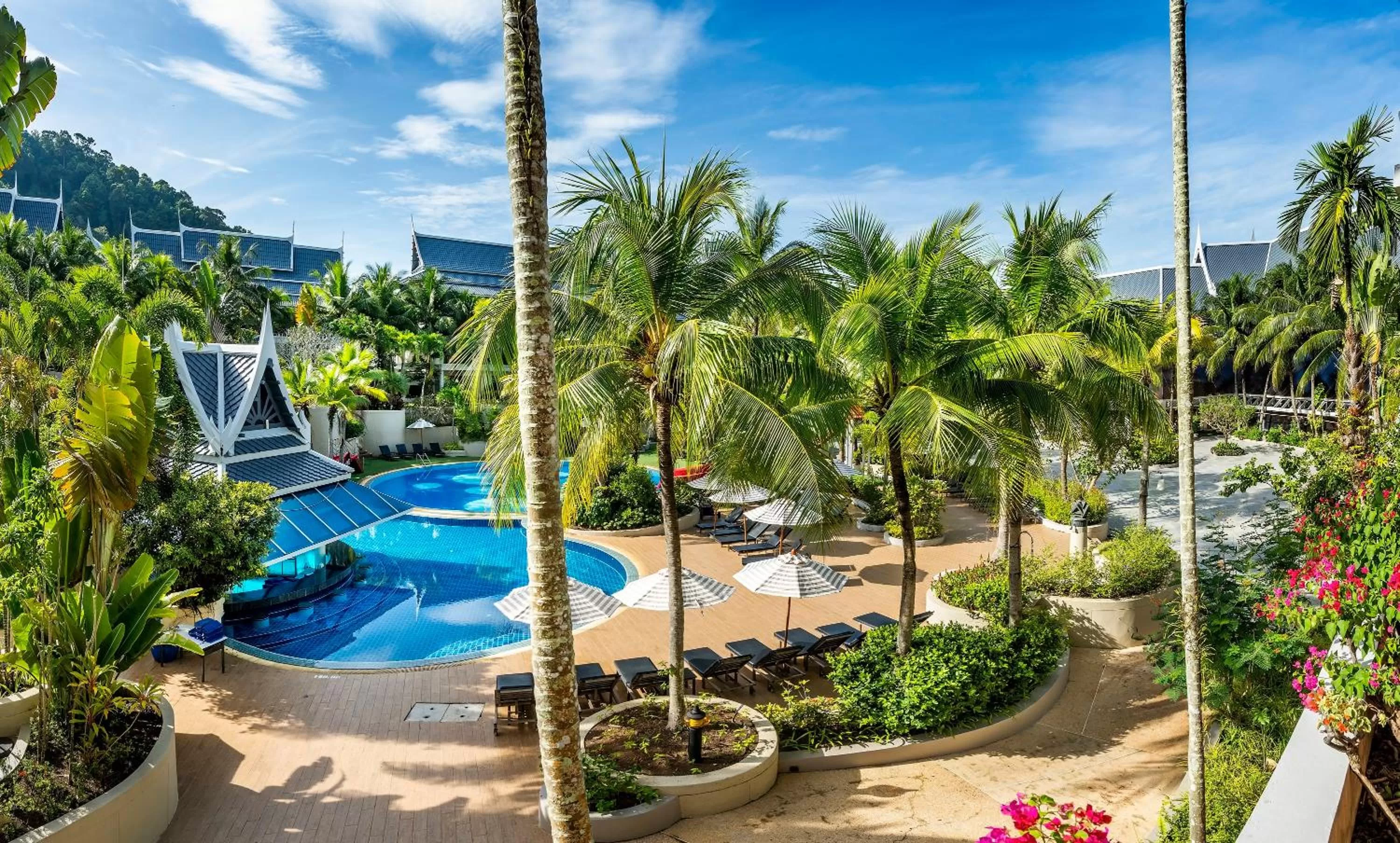 Swimming pool in Chada Thai Village