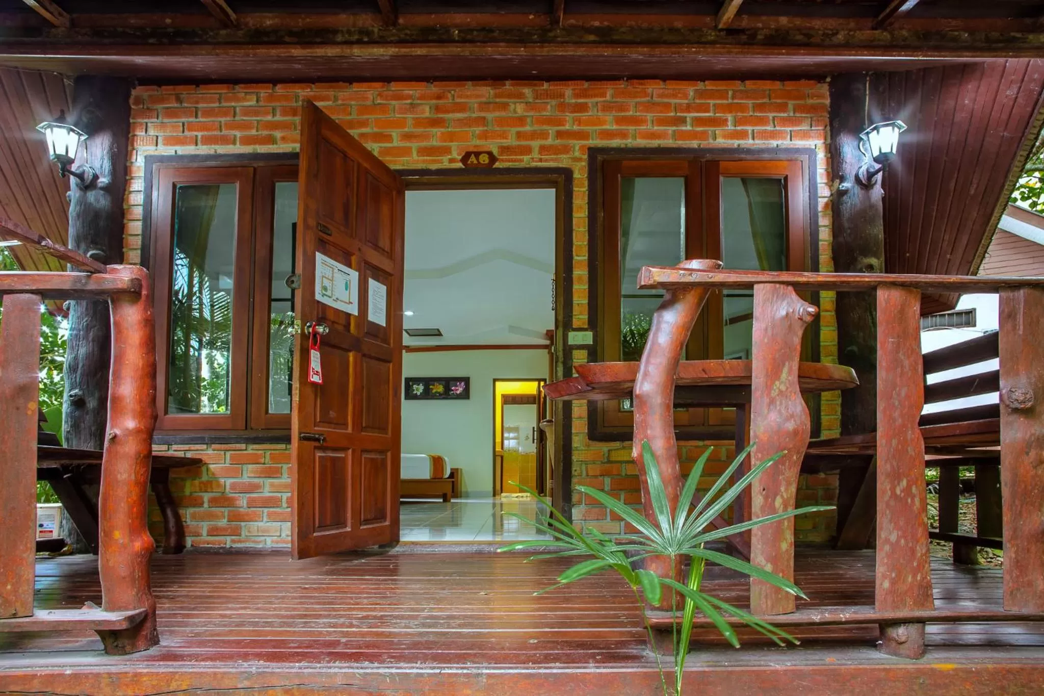Balcony/Terrace in The Vatika Resort and Spa