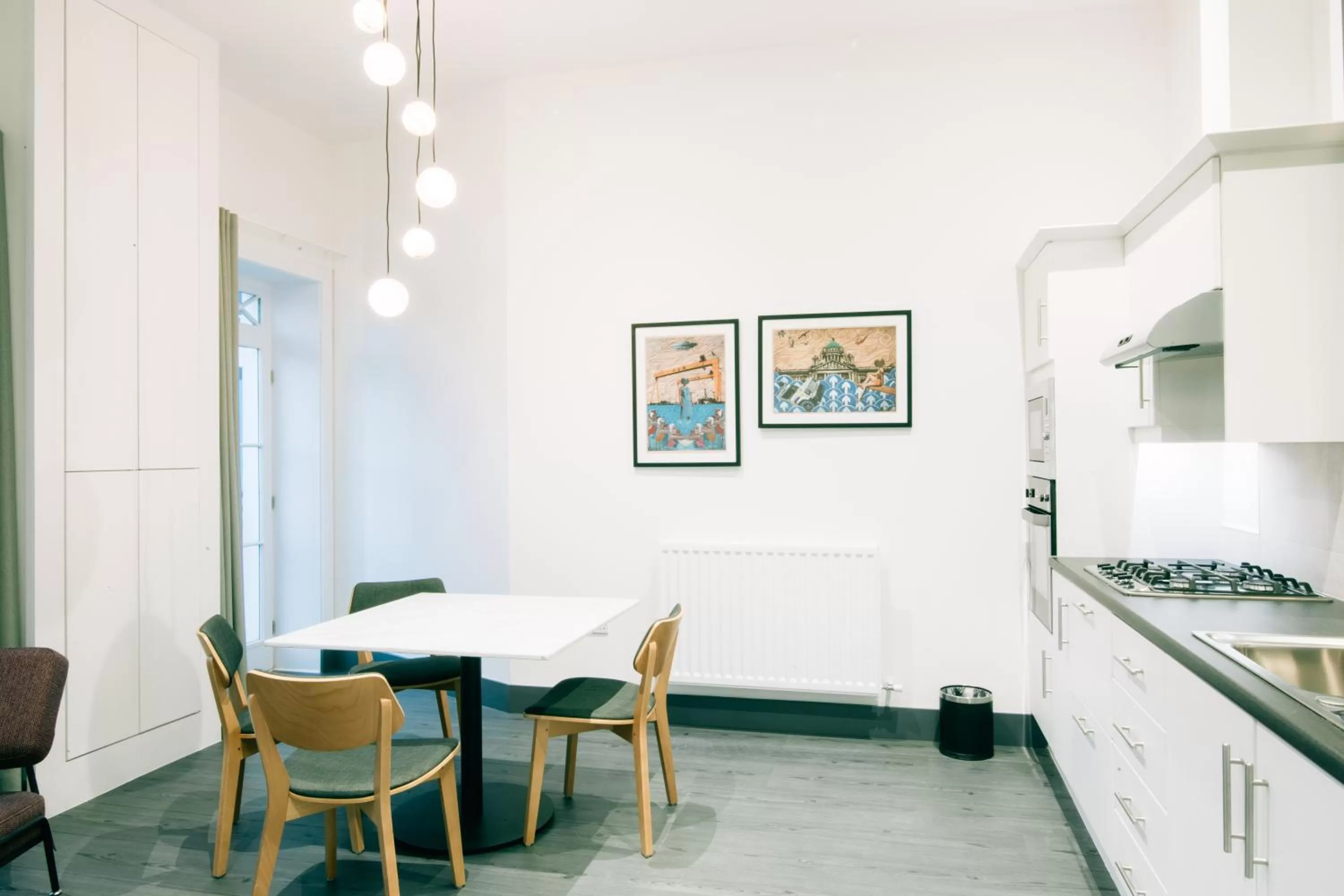 Kitchen or kitchenette in Haslem Hotel