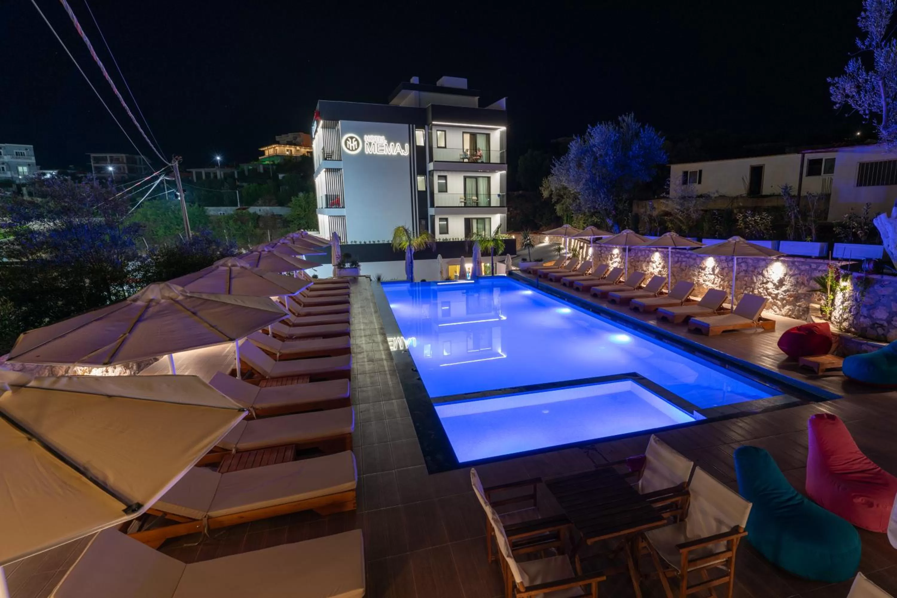 Property building, Pool View in Hotel Memaj