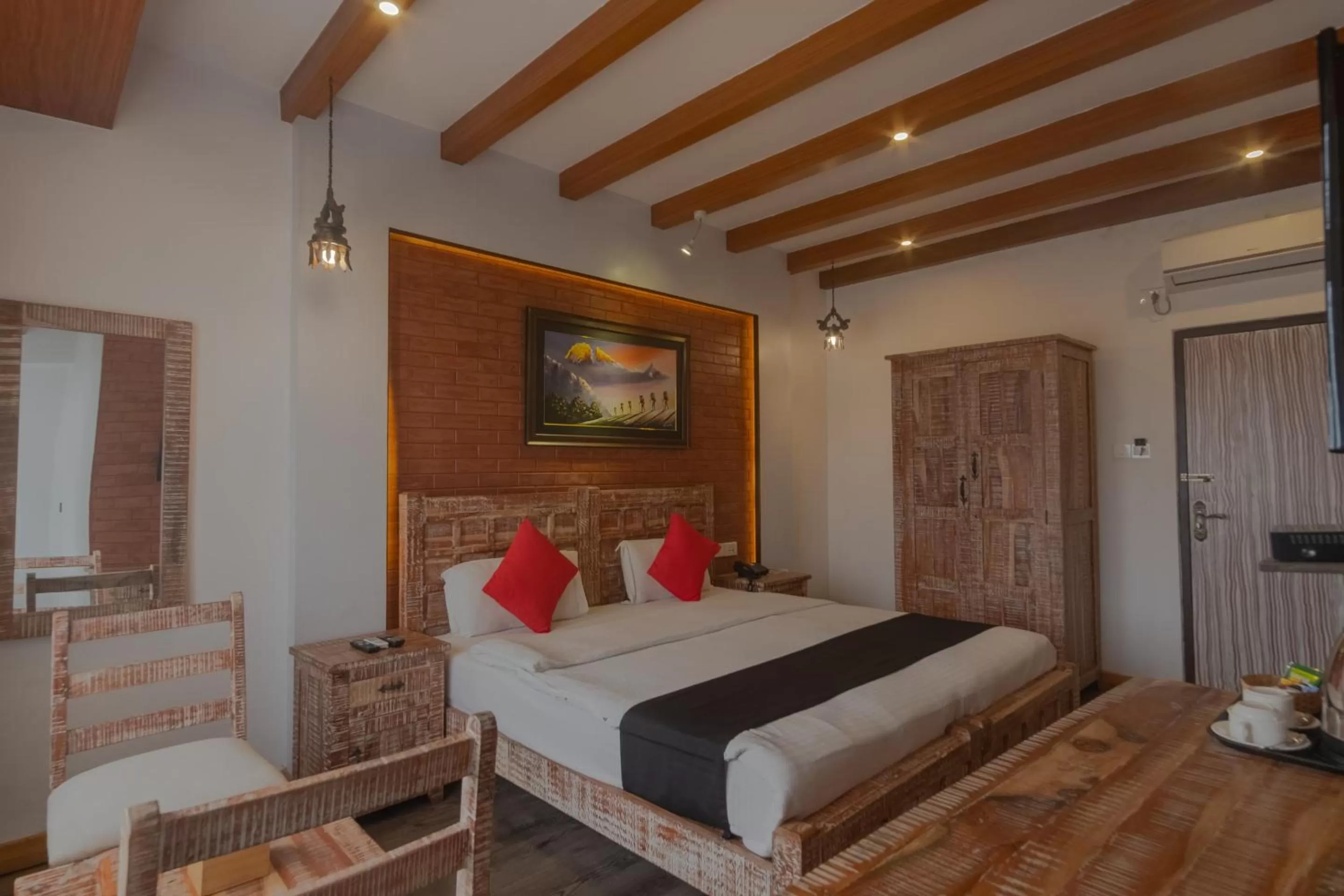 Bedroom, Bed in Swornim Boutique Hotel Kathmandu