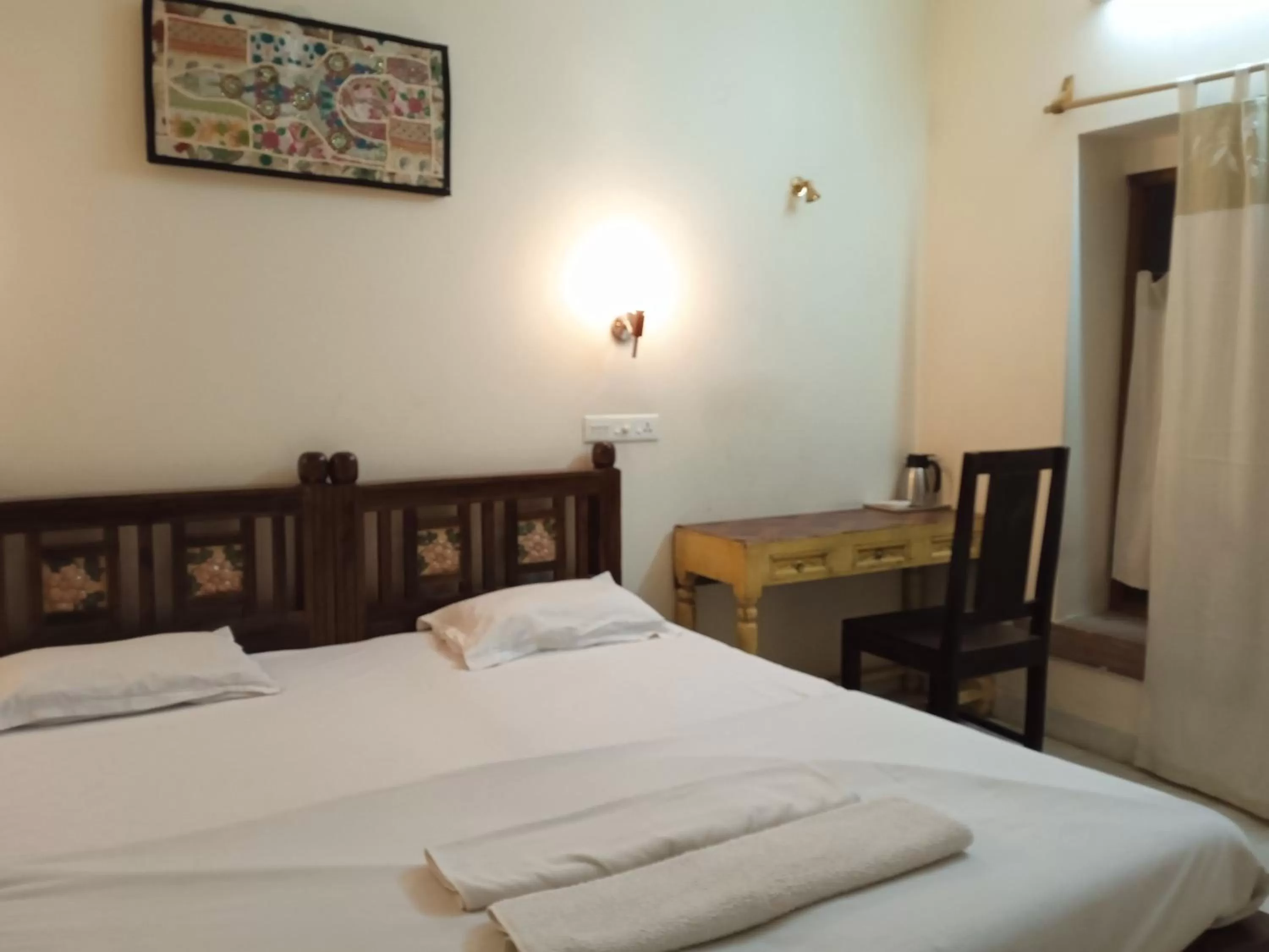 Bed in Rigmor haveli