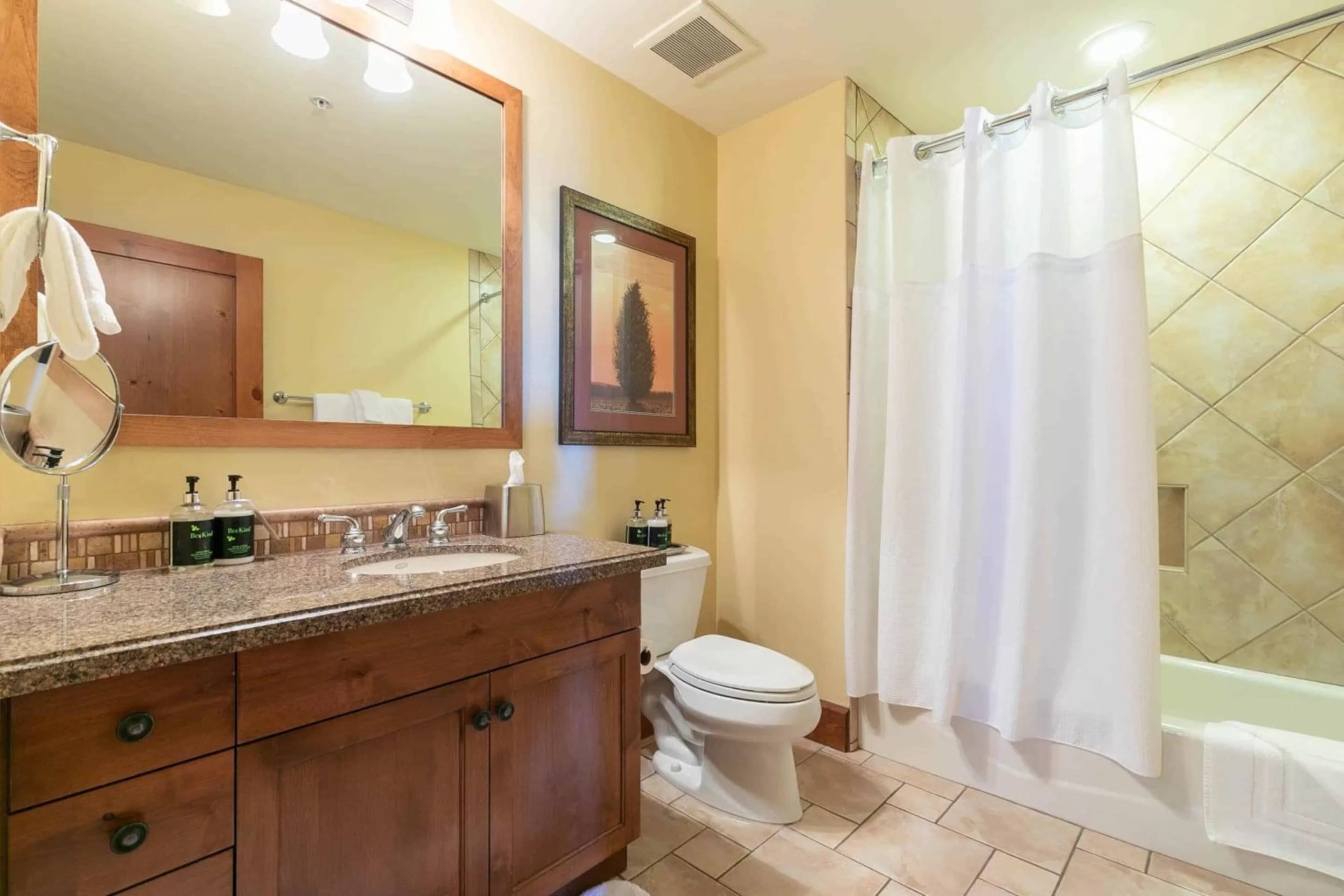 Bathroom in East West Hospitality at Tahoe