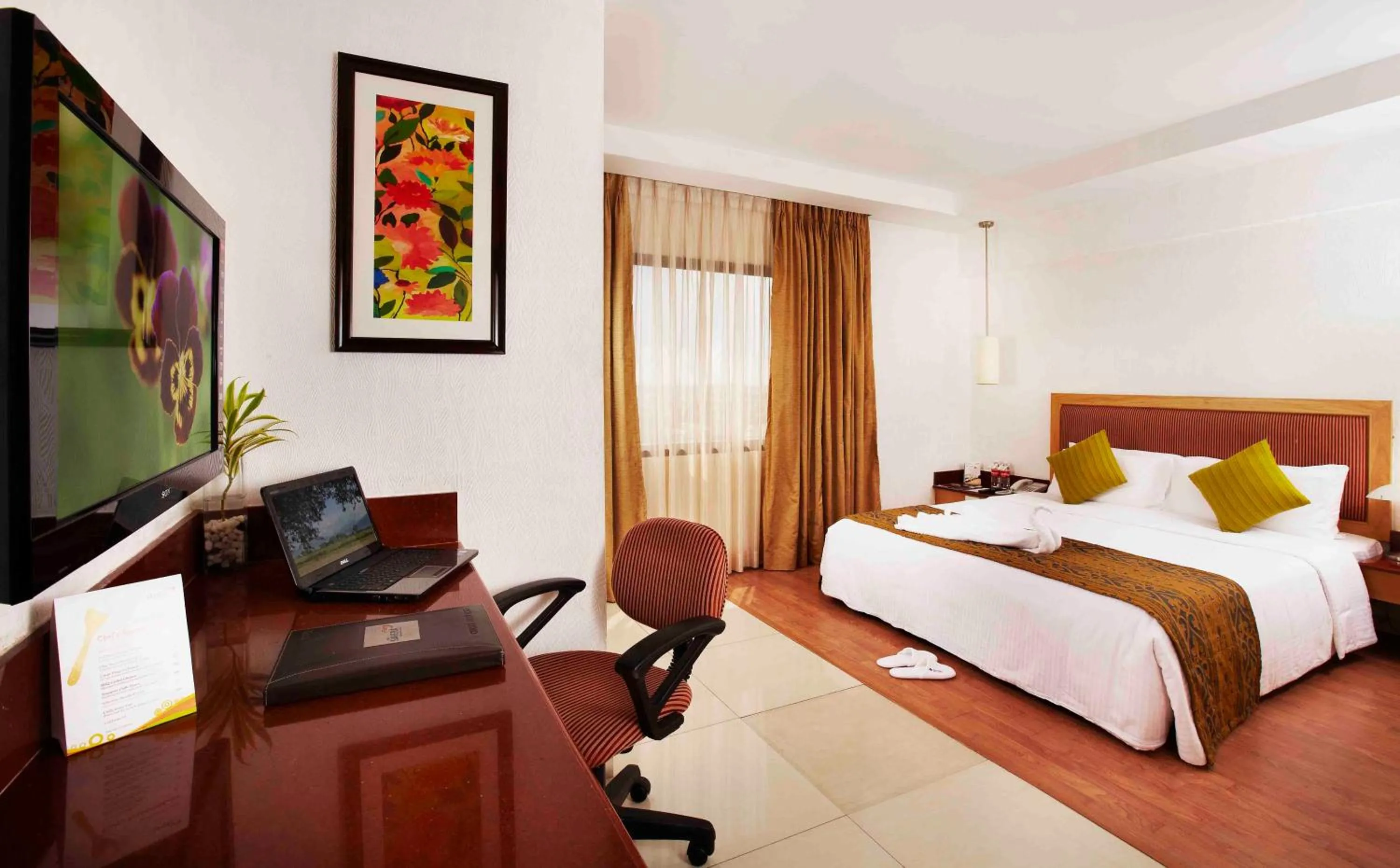 Photo of the whole room, Bed in Savera Hotel