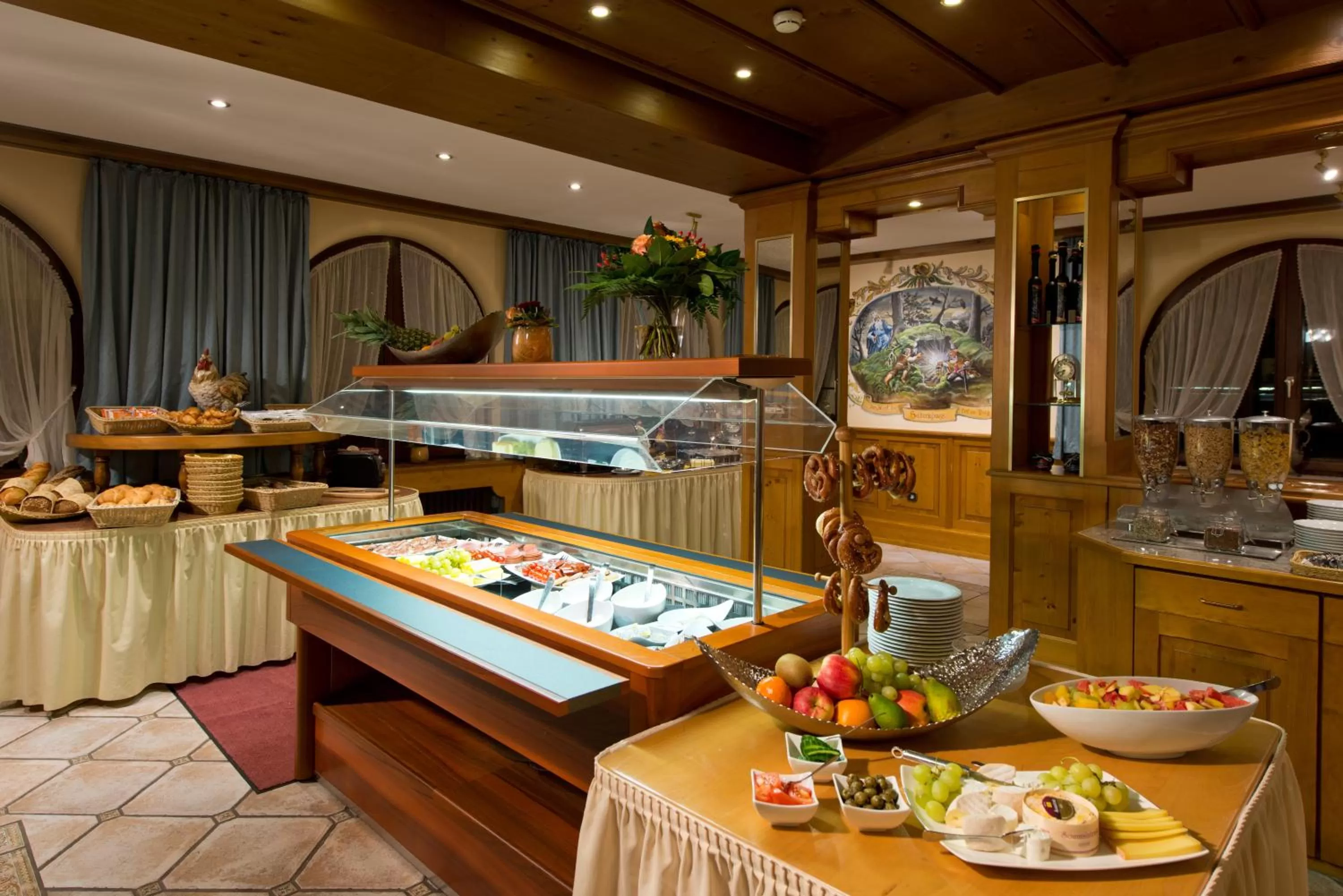 Buffet breakfast in Silberkönig Schwarzwald Hotel & Restaurant Ringhotel