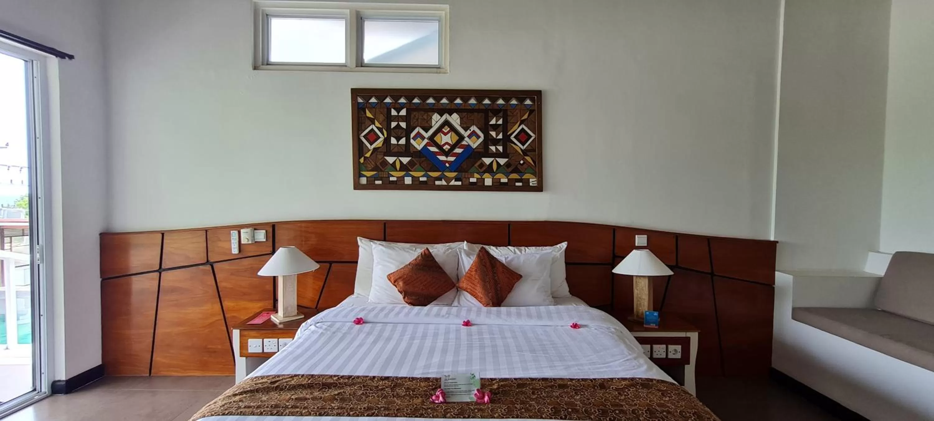 Bedroom, Bed in The Trawangan Resort