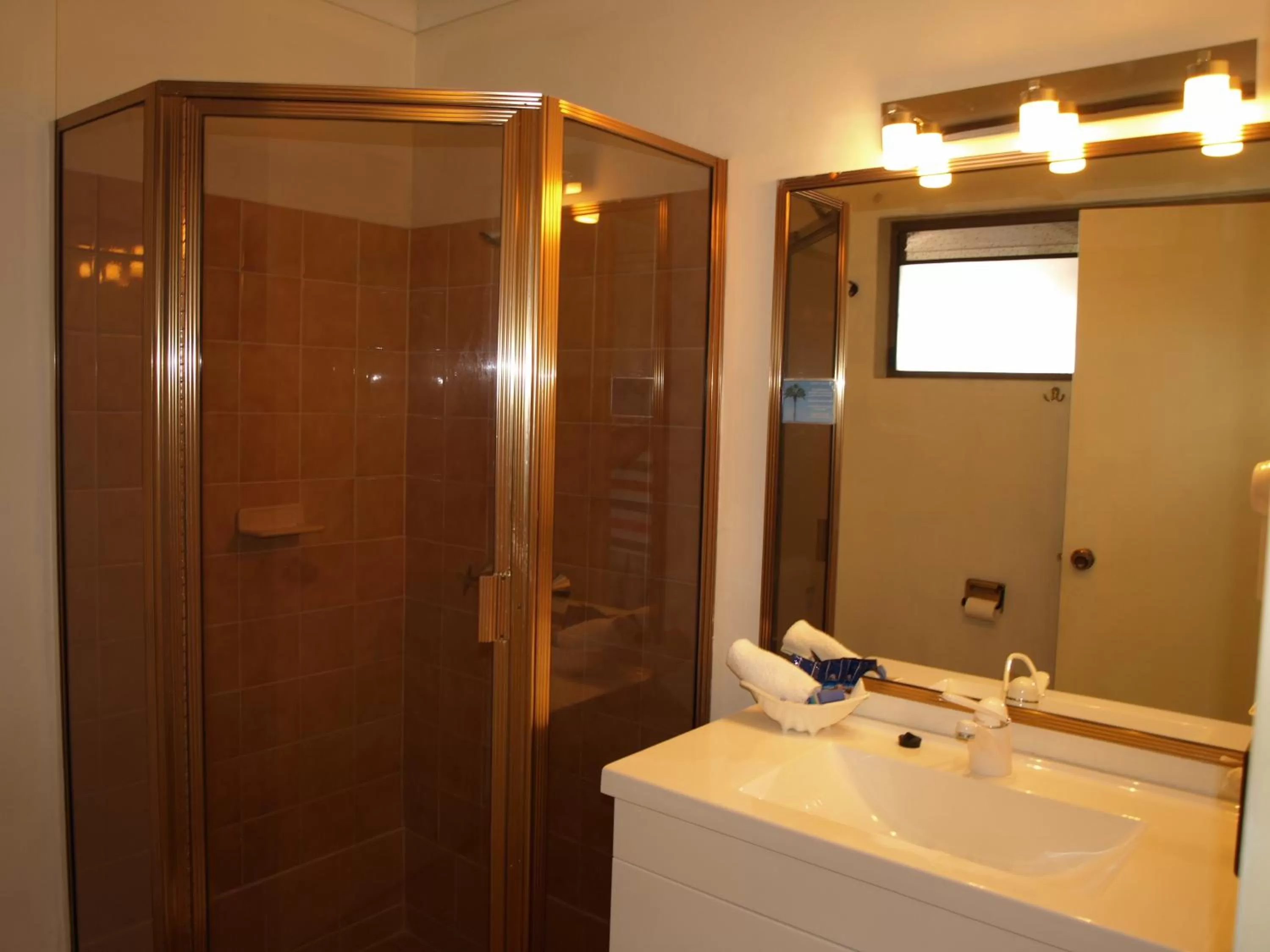 Bathroom in Lancaster Court Motel