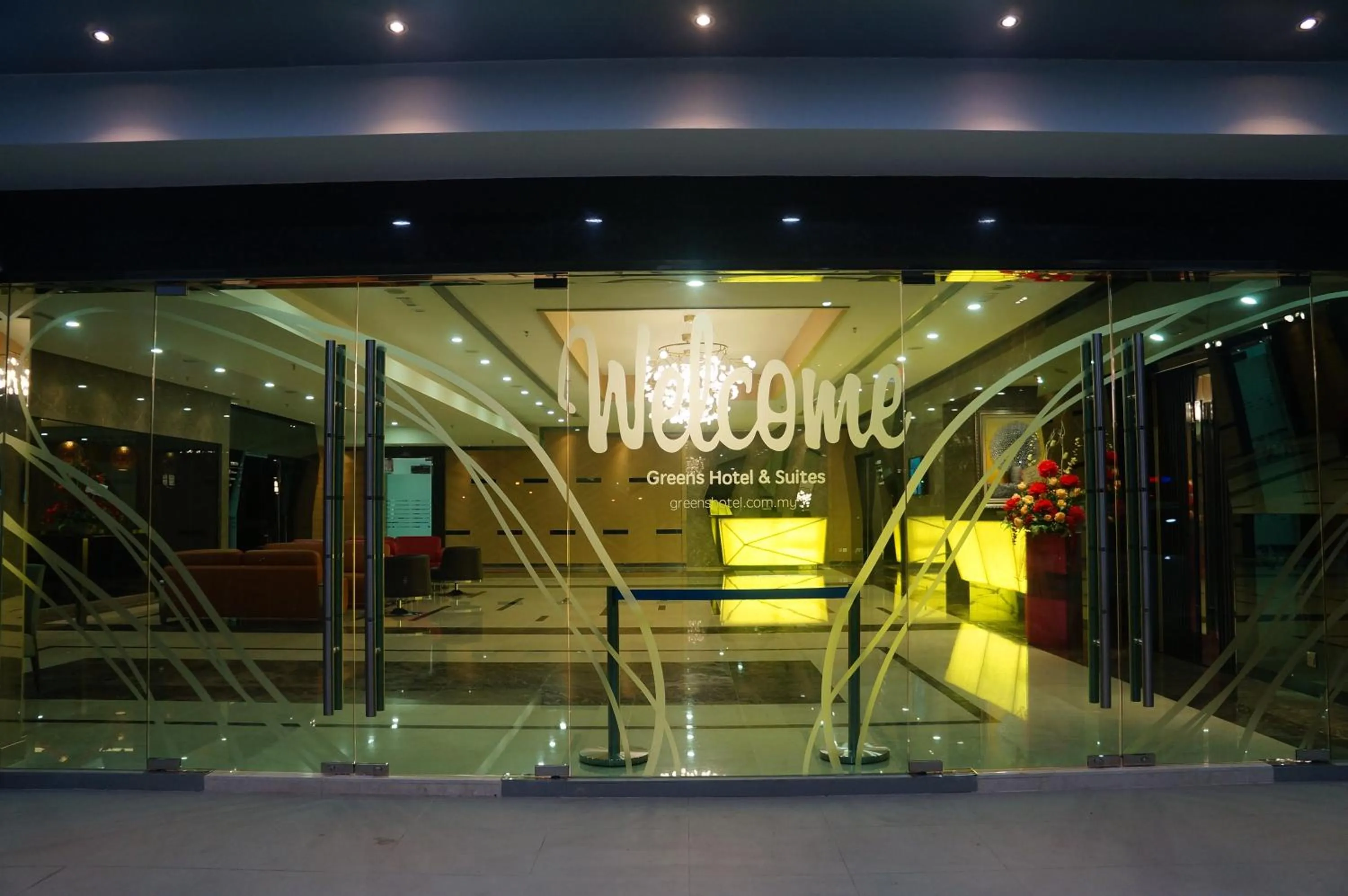 Facade/entrance in Greens Hotel & Suites