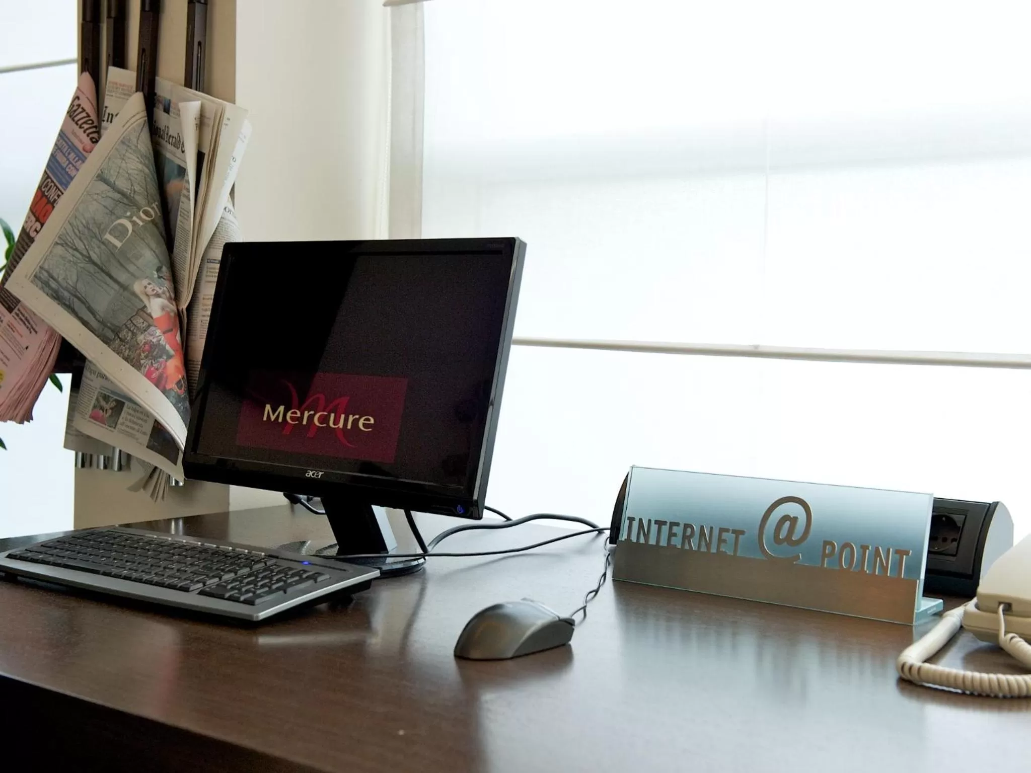 TV and multimedia in Mercure Bergamo Aeroporto