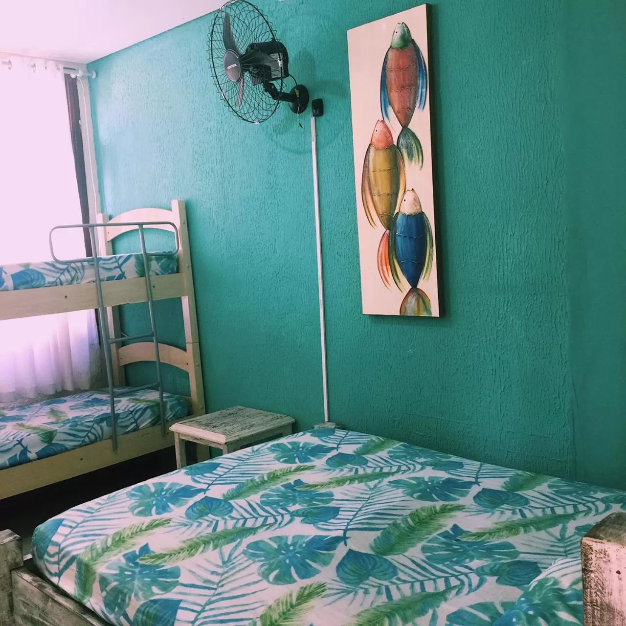 Bed in Hostel e Pousada Bahia Beach